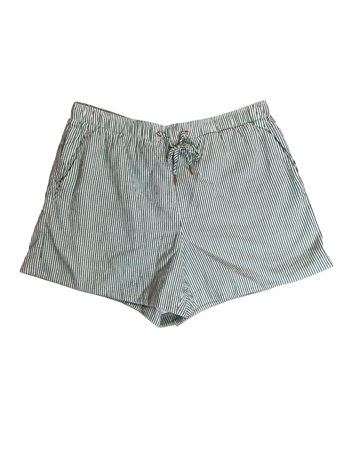 Lilly Pulitzer Lilo Linen Shorts Saint Tropez Stripe - Size L