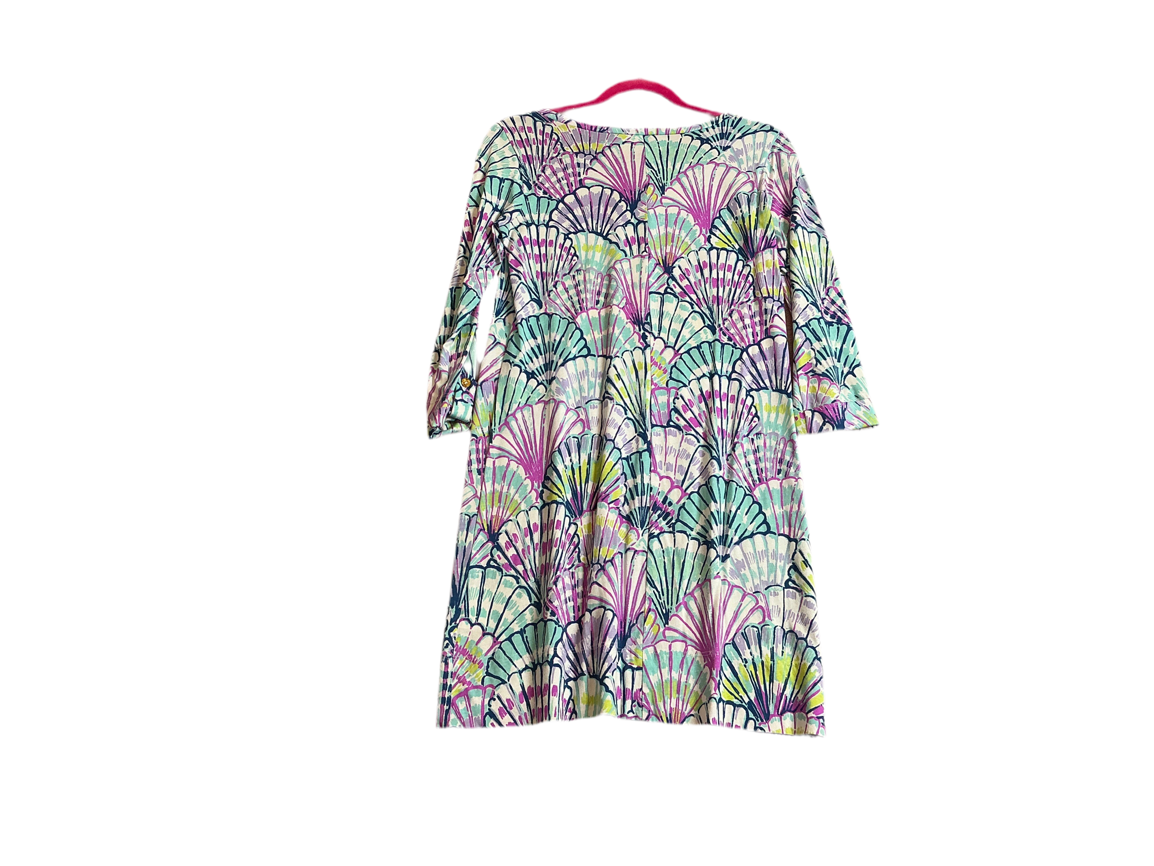Lilly Pulitzer Linden T-Shirt Dress - Oh Shello - Size XS