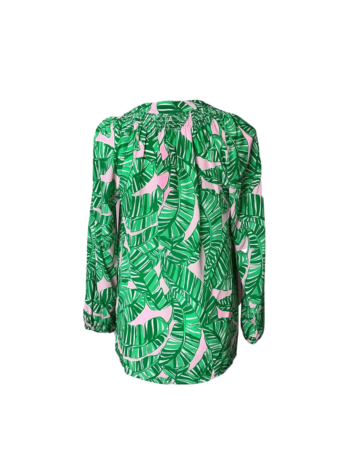 Lilly Pulitzer NWT Elsa Top Conch Shell Pink Lets Go Bananas - Size S