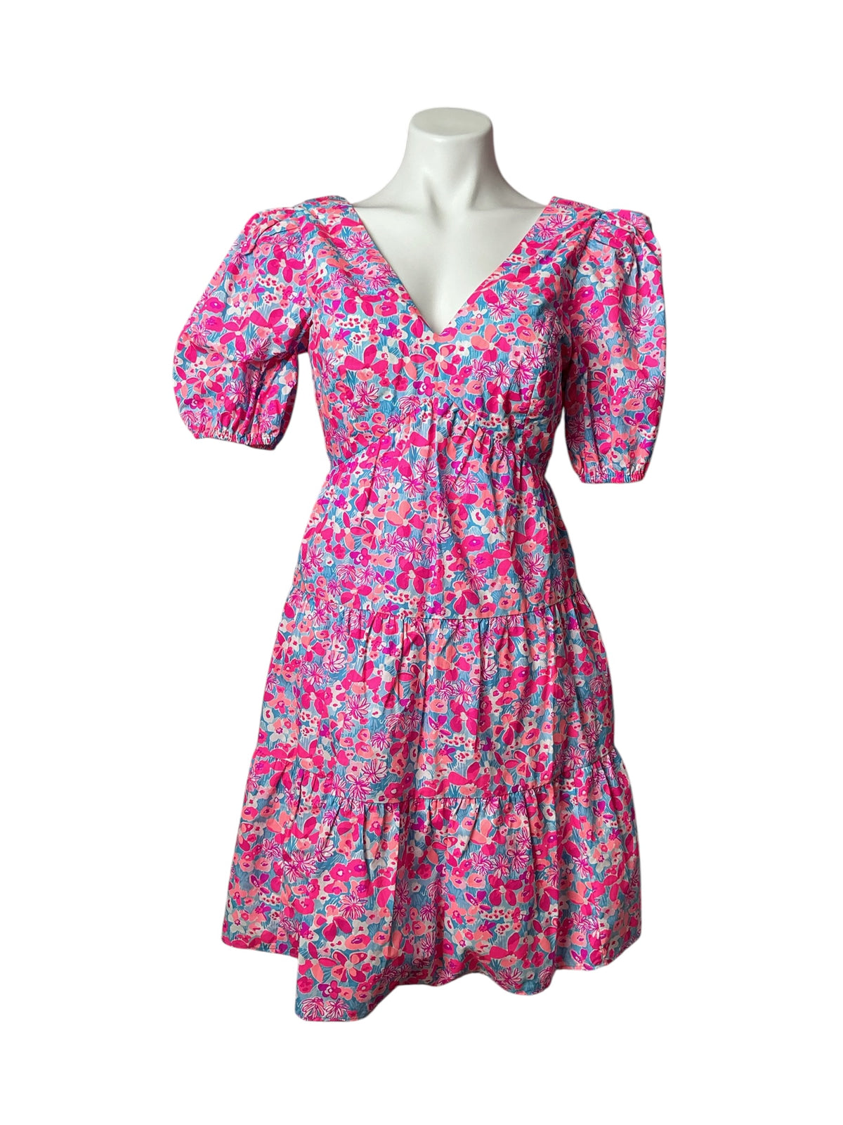Lily Pulitzer Nalani Midi Dress Pink Baby Bloomer - Size 2