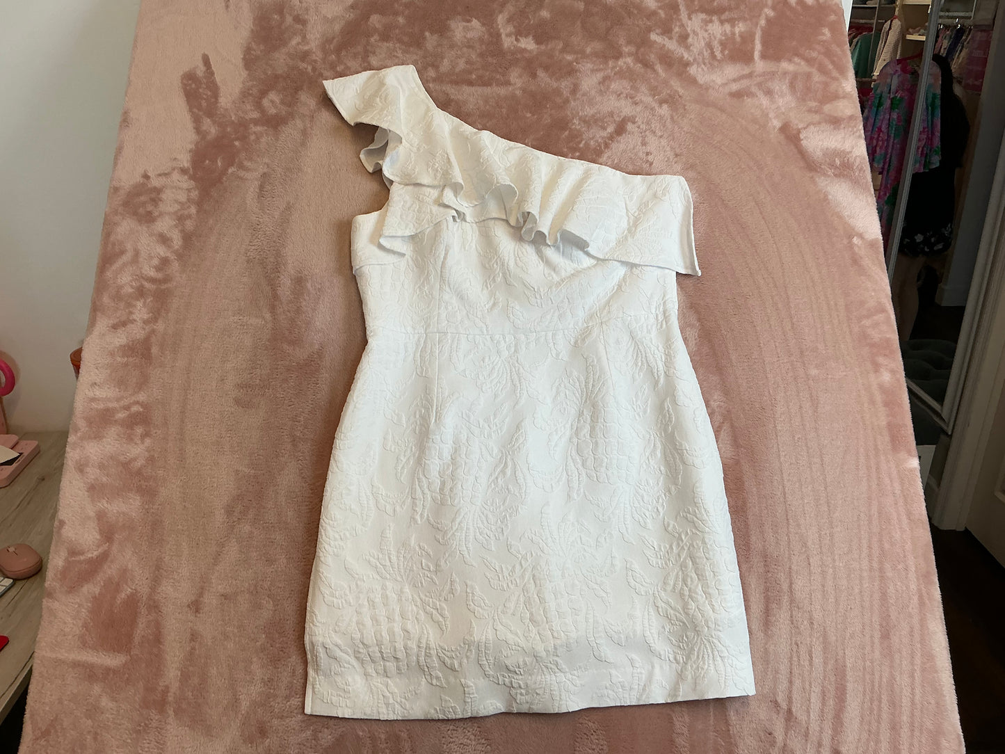 Lilly Pulitzer NWT Kipton romper resort white pineapple pucker - Size 16