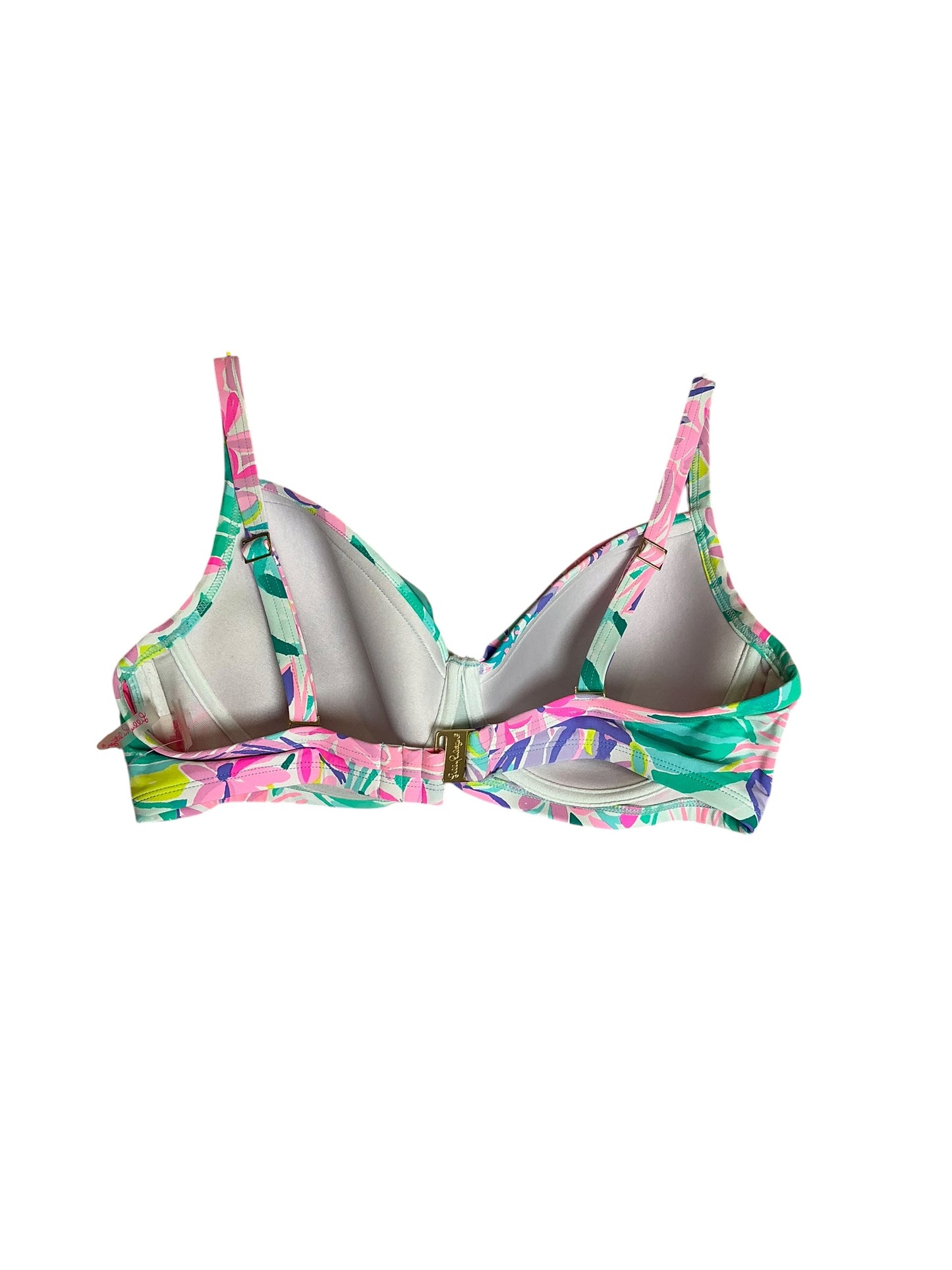 Lilly Pulitzer Leven Underwire Bikini Top It Was All A Dream - Size 36D