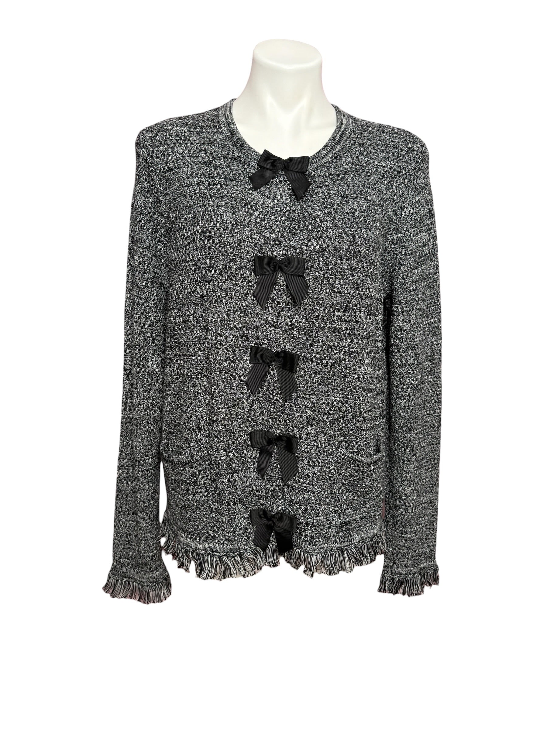 Lilly Pulitzer NWT Kelso Cardigan, Black Marl Size XL