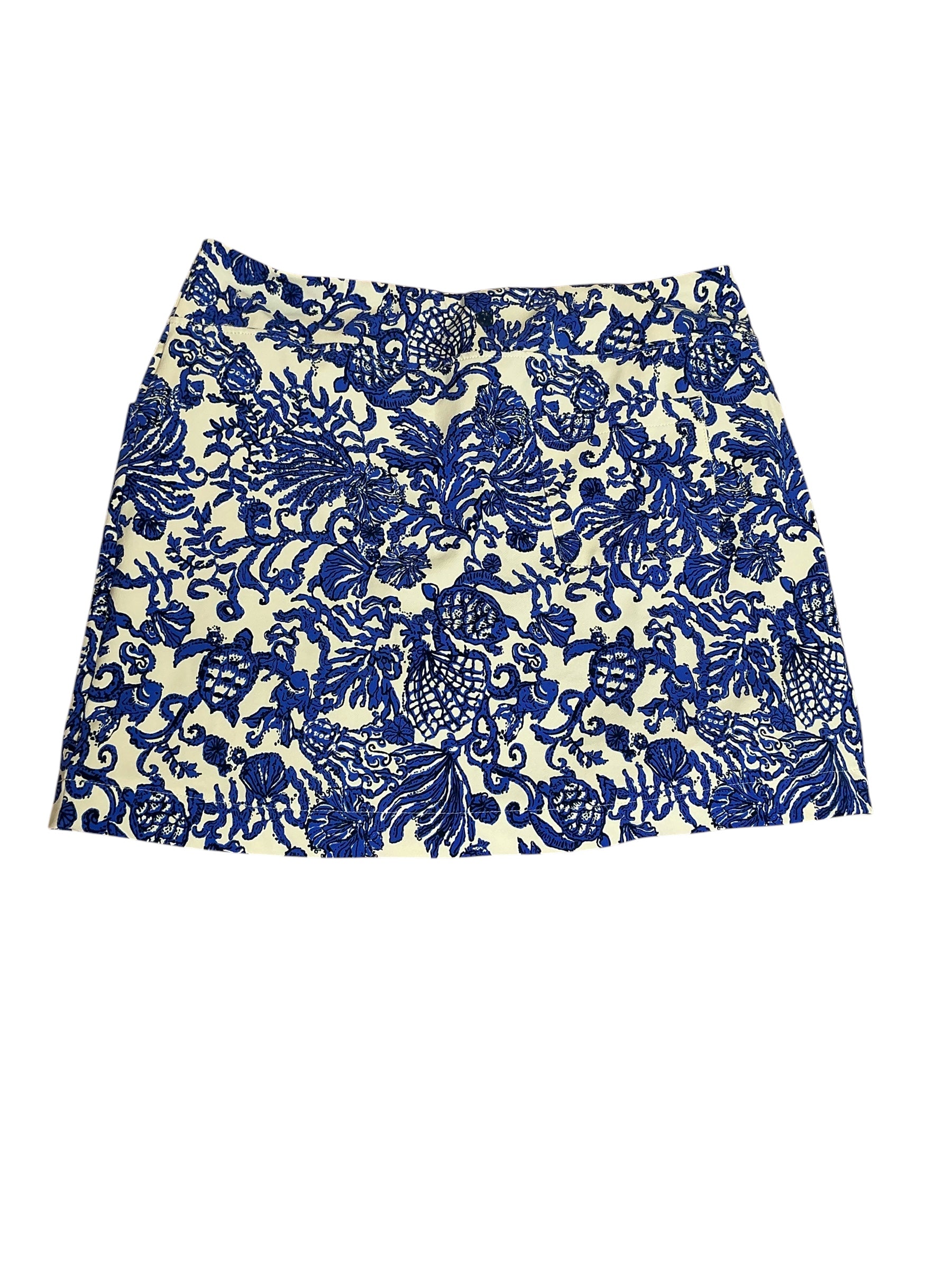 Lilly Pulitzer Monica Skort Coconut Ride With Me - Size 16