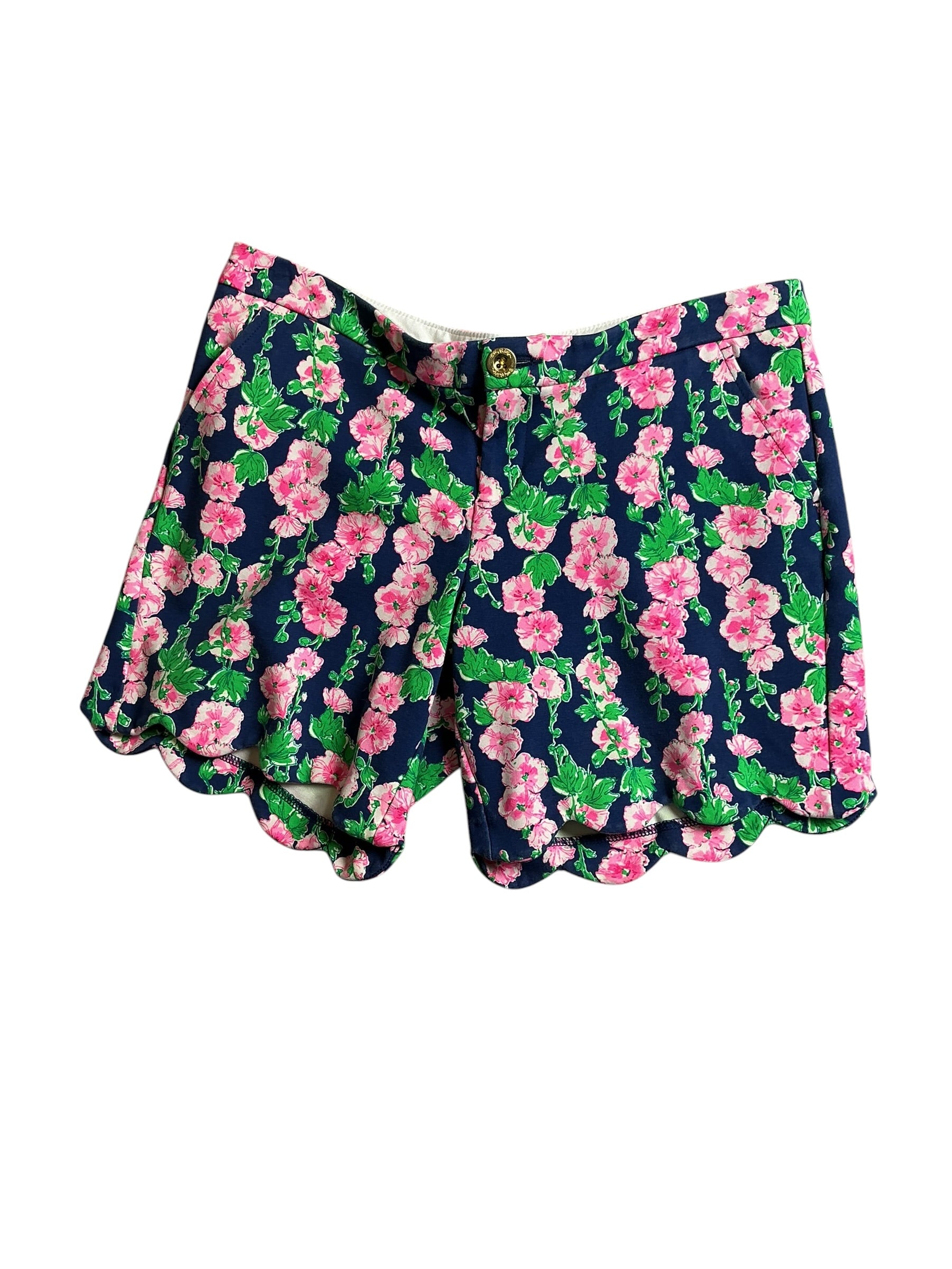 Lilly Pulitzer Parci Knit Skort - Oyster Bay Navy De Vine - Size 10