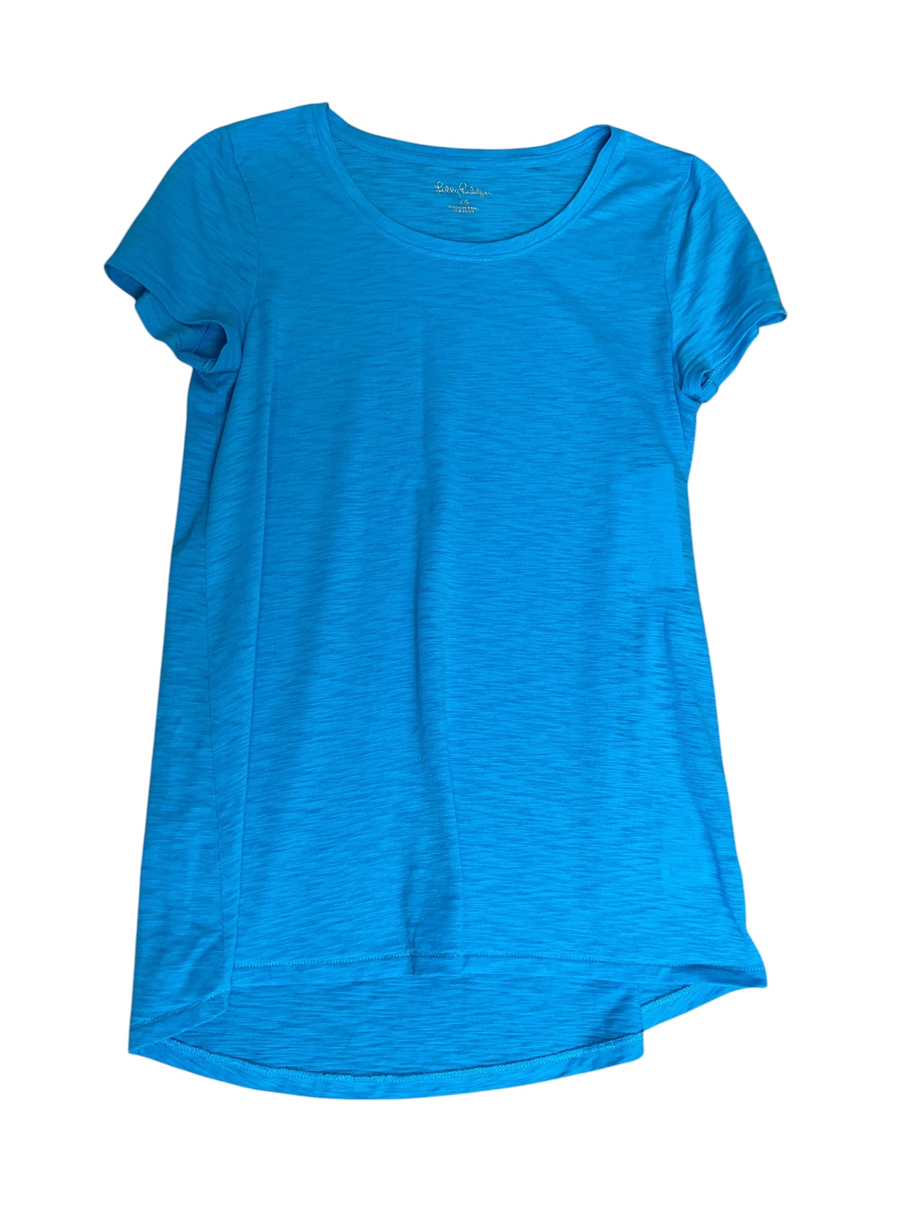 Lilly Pulitzer Etta Scoop Neck Barton Blue - Size XS