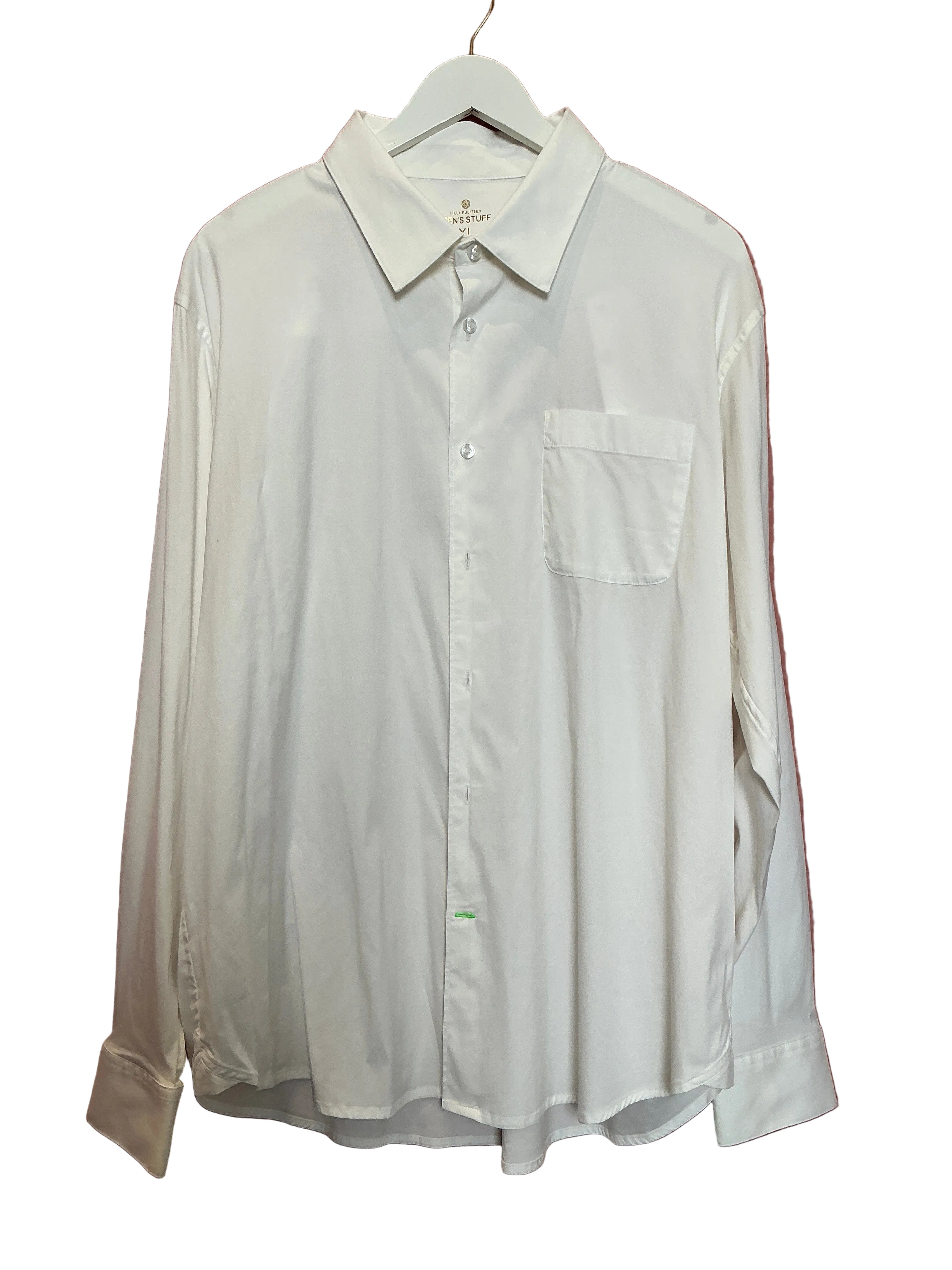 Lilly Pulitzer NWT - Men’s Stuff Addison Shirt - Resort White - Size XL