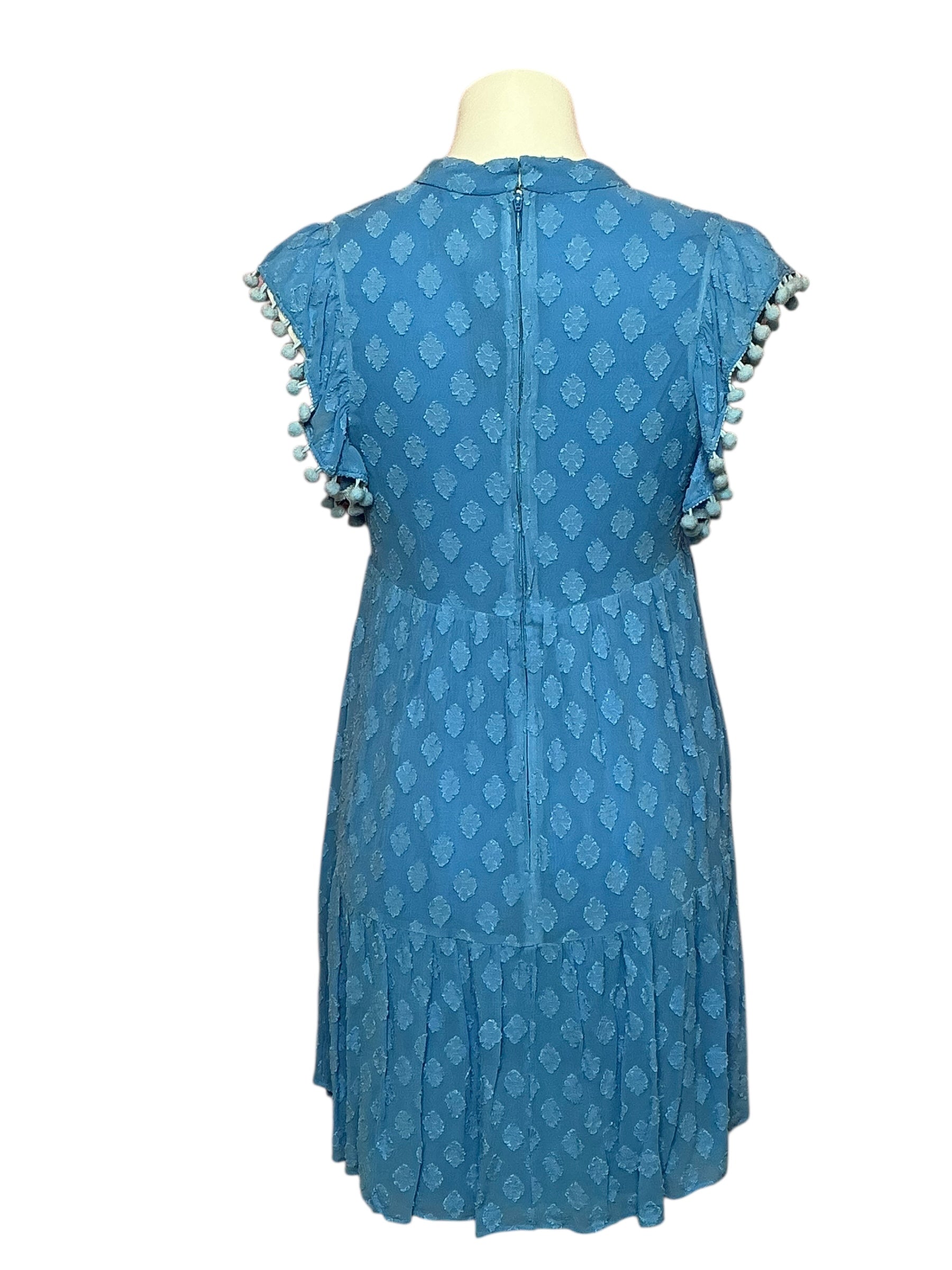 Lilly Pulitzer Arleah Mini Dress - Blue Thistle Daiquiri Ditsy Rayon Clip - Size 2