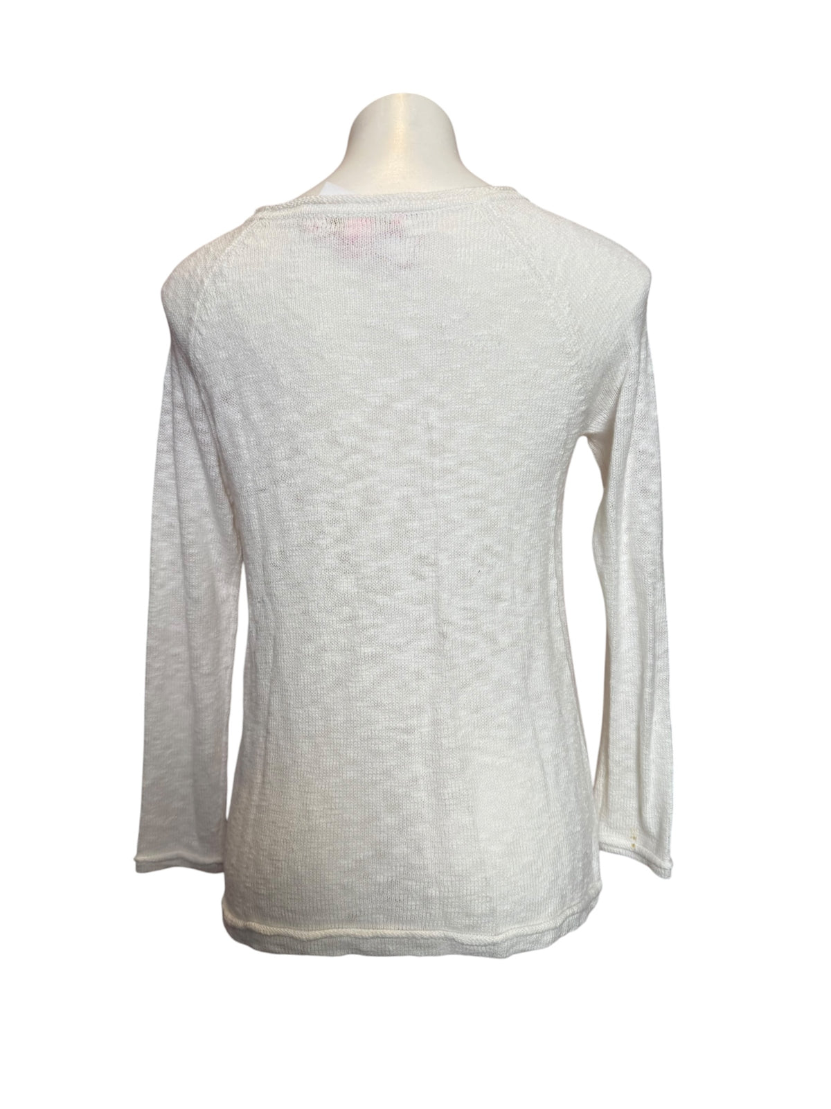 Lilly Pulitzer Danette Sweater Creme Sunny Intarsia - Size S