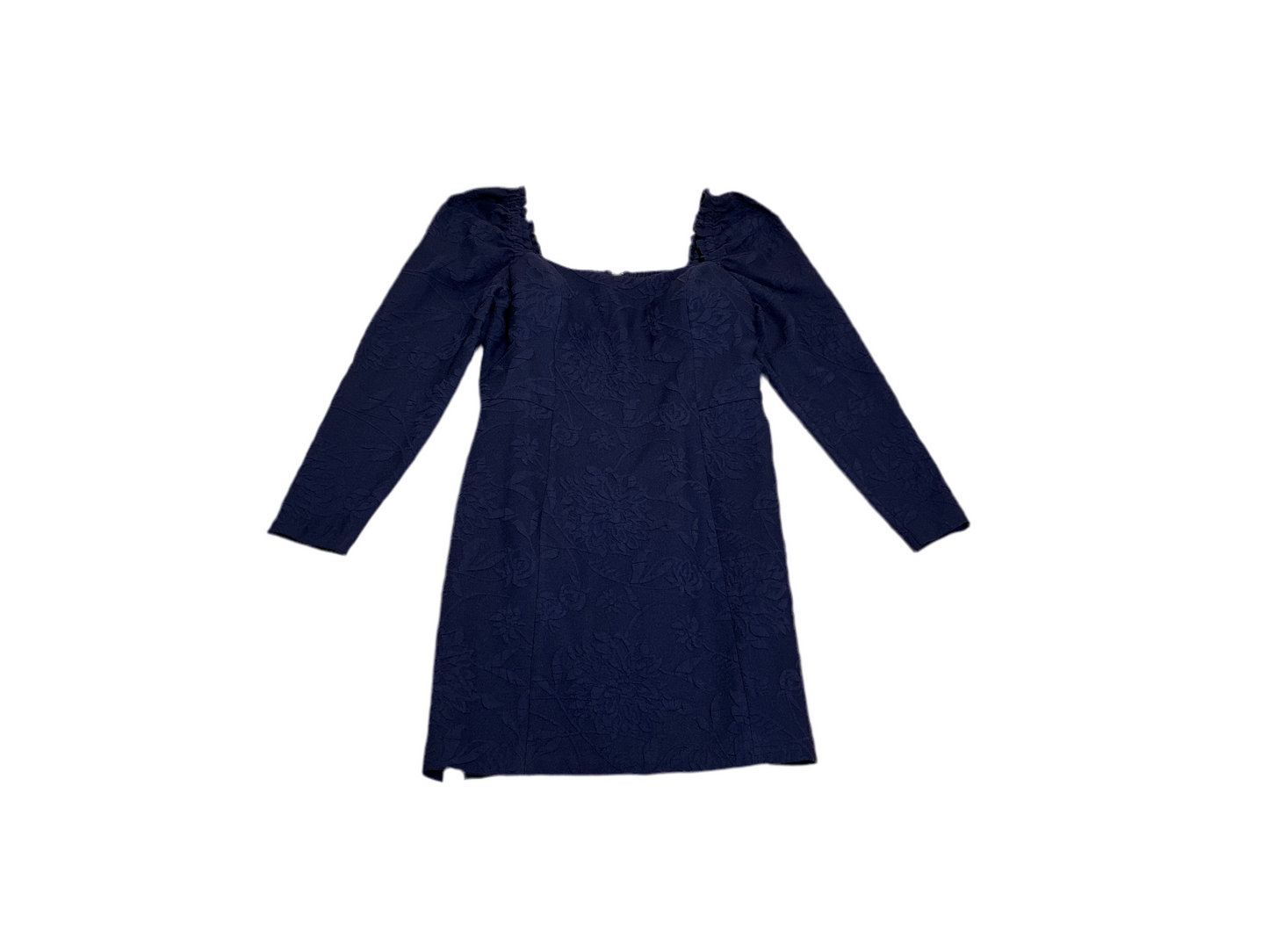 Lilly Pulitzer NWT - Nanna Long Sleeve Romper - Tue Navy Jacquard - Size 6