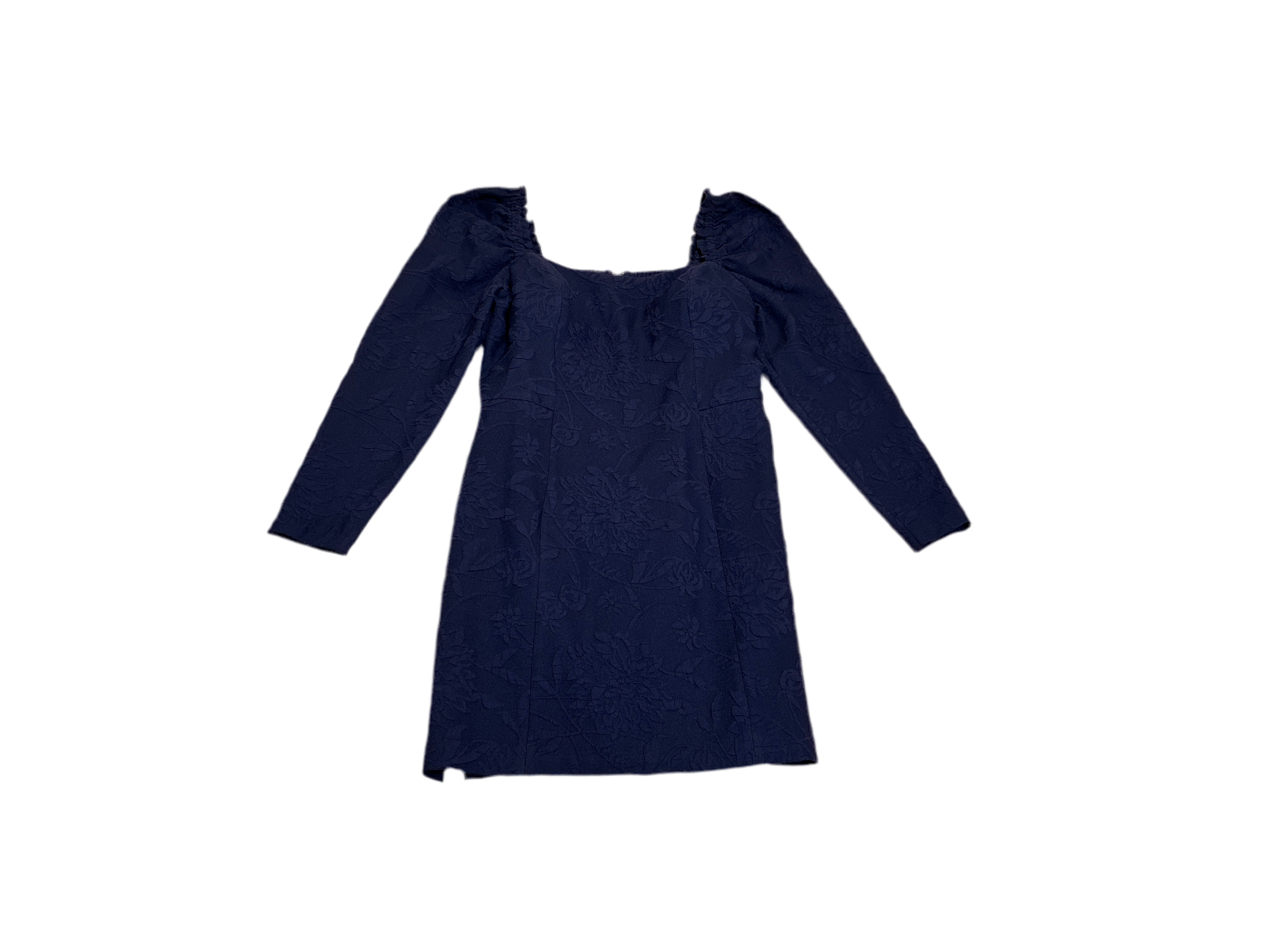 Lilly Pulitzer NWT - Nanna Long Sleeve Romper - Tue Navy Jacquard - Size 6