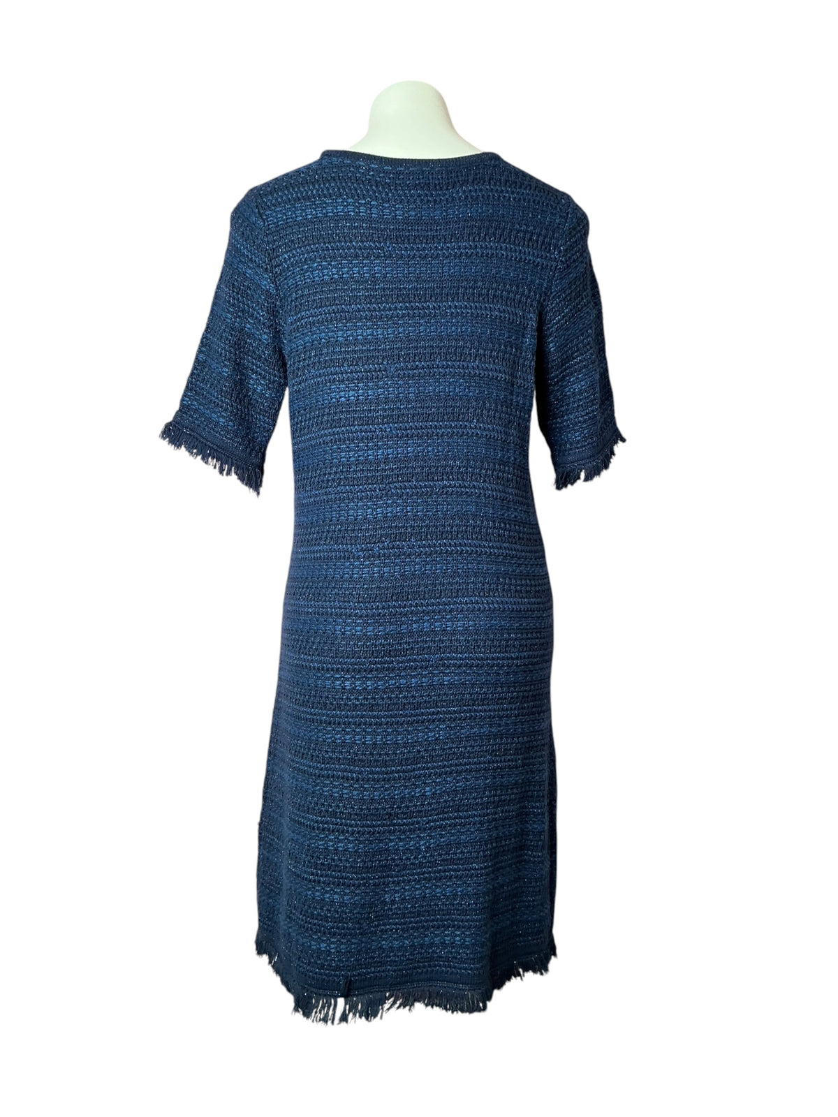 Lilly Pulitzer Beckington Sweater Dress True Navy Metallic - Size L