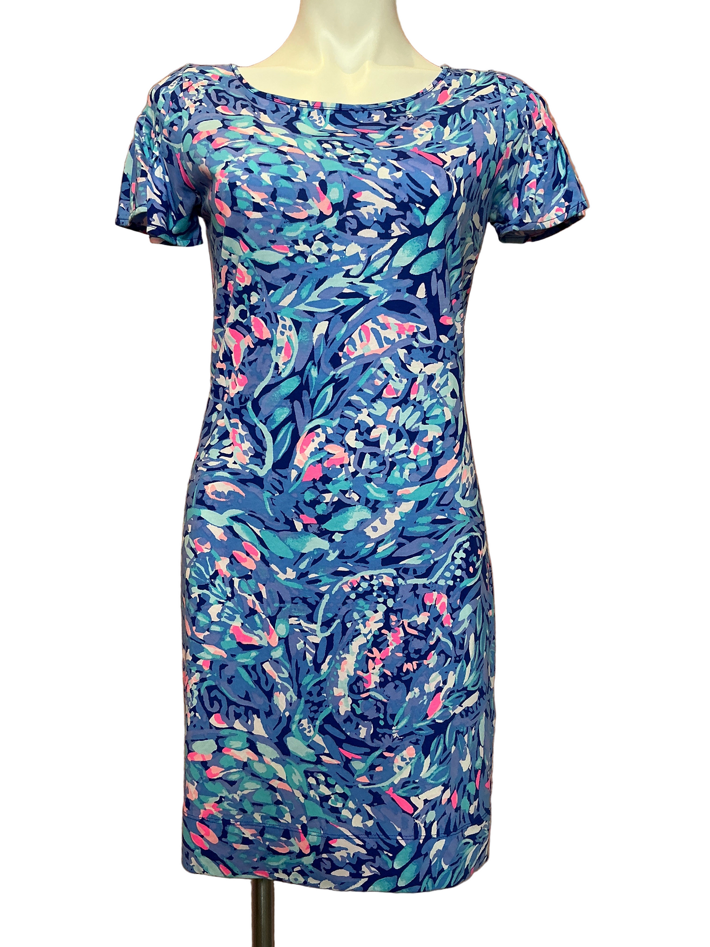 Lilly Pulitzer Marah Dress Party Wave S Small