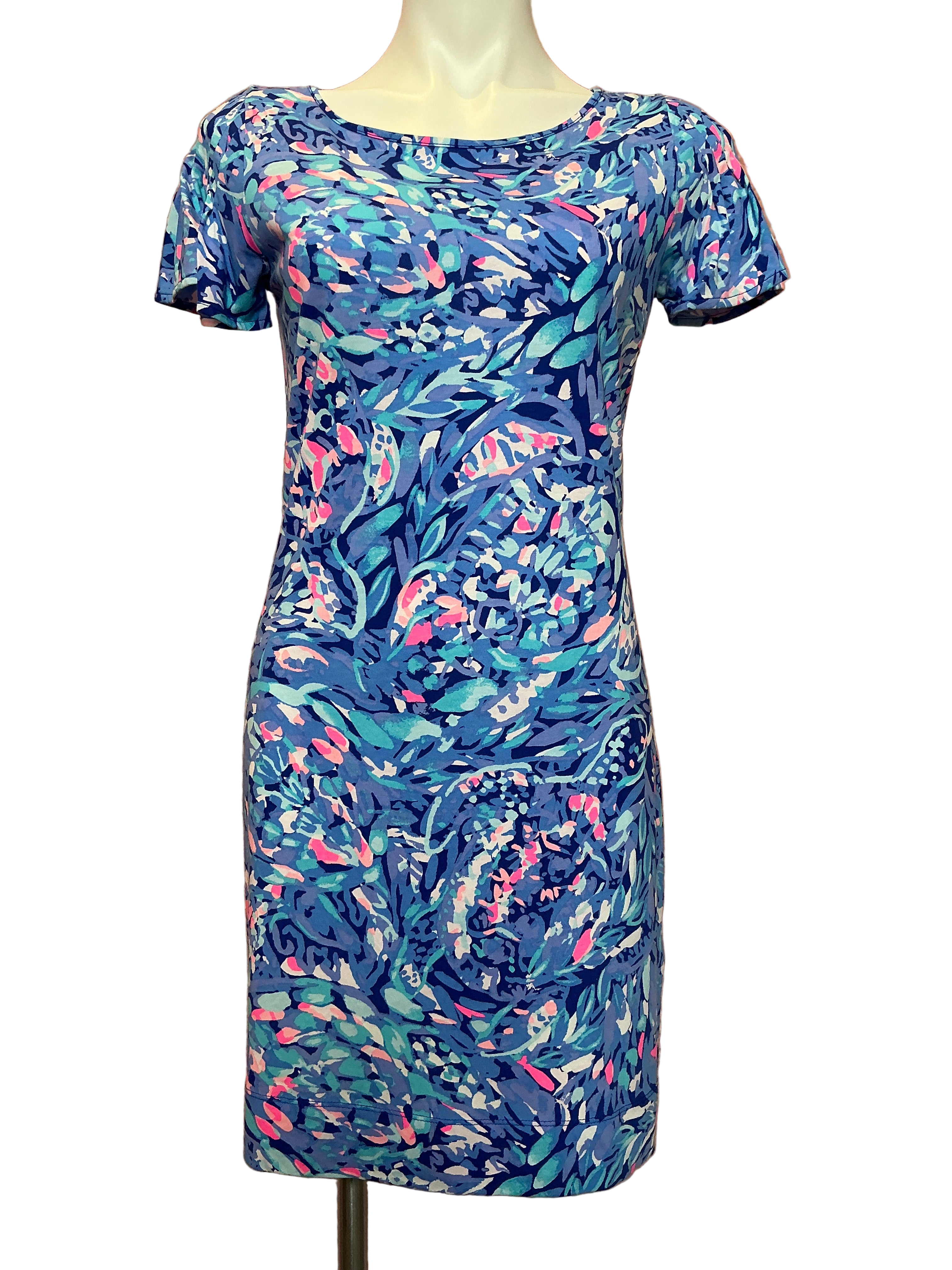 Lilly Pulitzer Marah Dress Party Wave S Small