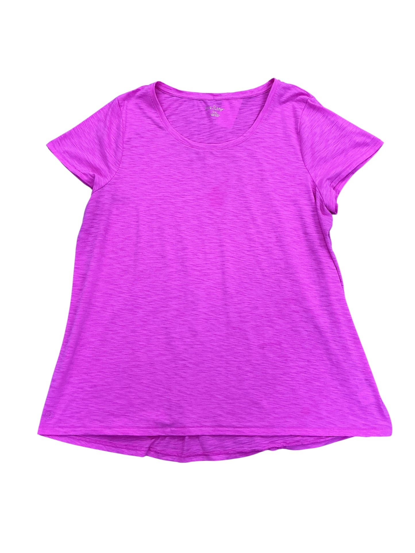 Lilly Pulitzer Etta Scoopneck Top Pink Isle - Size XXL