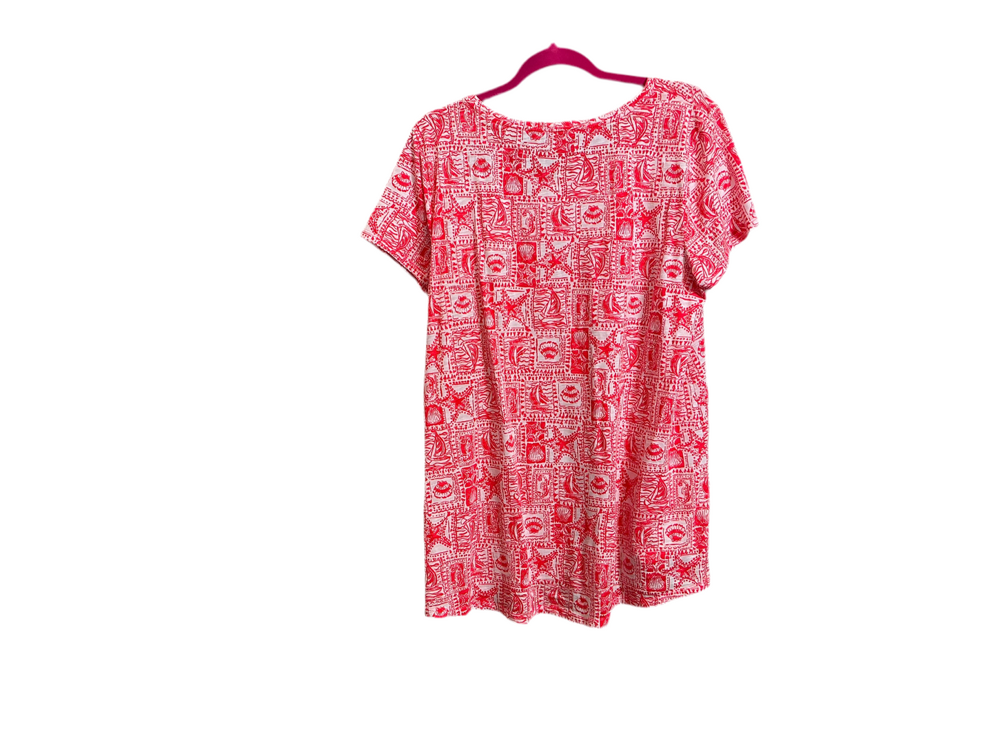 Lilly Pulitzer Short Sleeve Top - Size XL