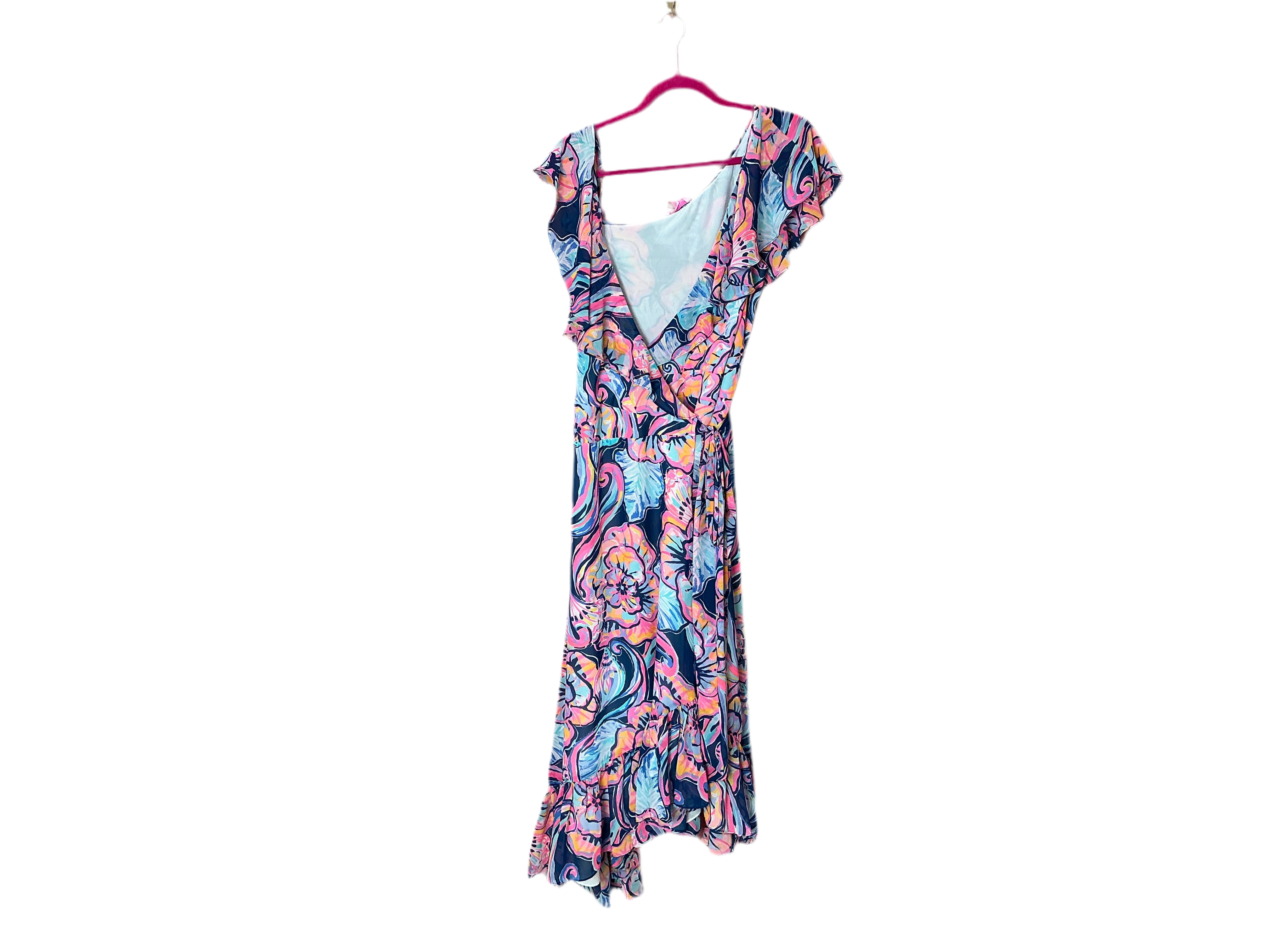Lilly Pulitzer Marianna Wrap Dress Size L