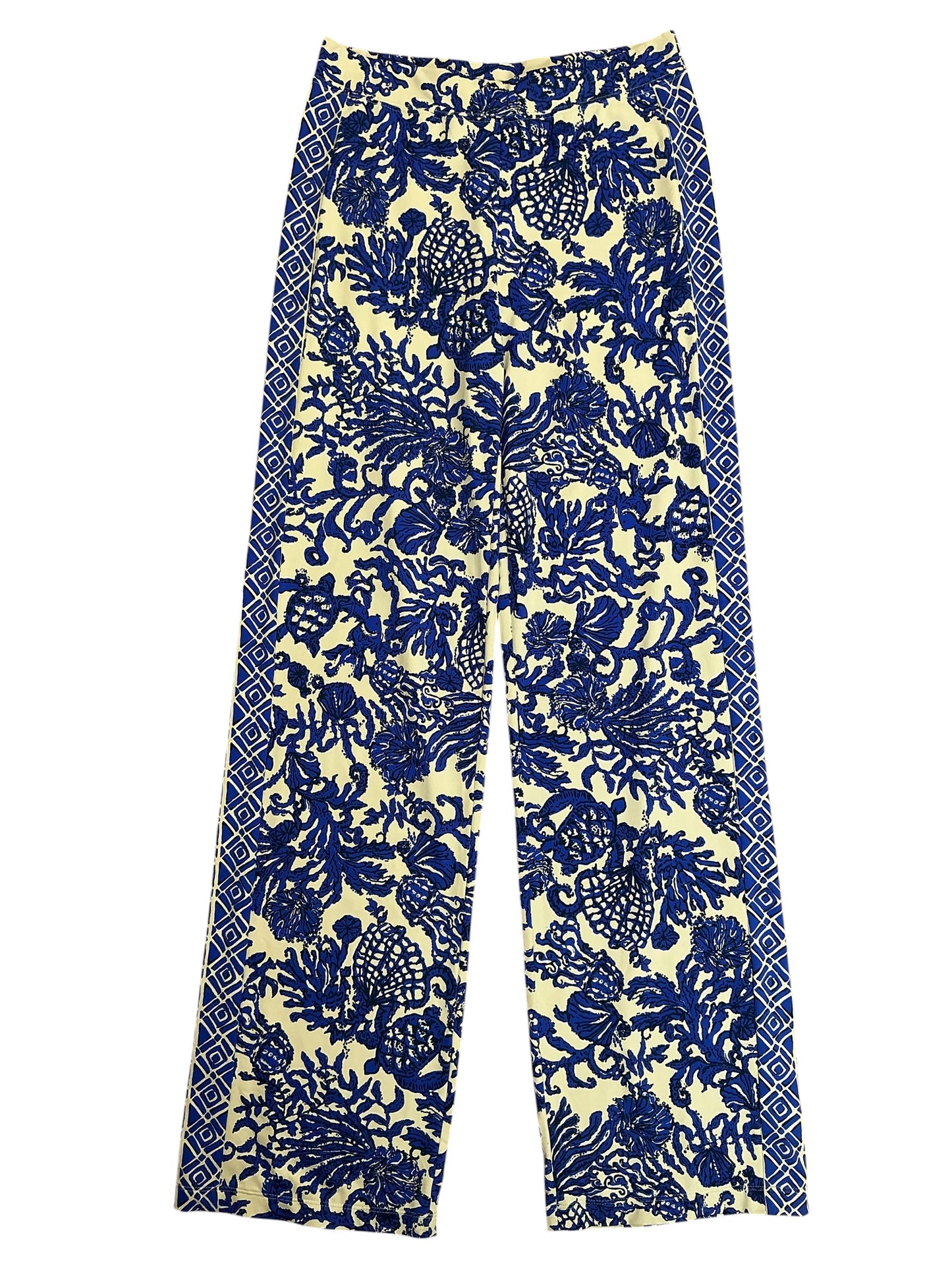 Lilly Pulitzer Palazzo Pants Ride With Me Engineered - Size XS