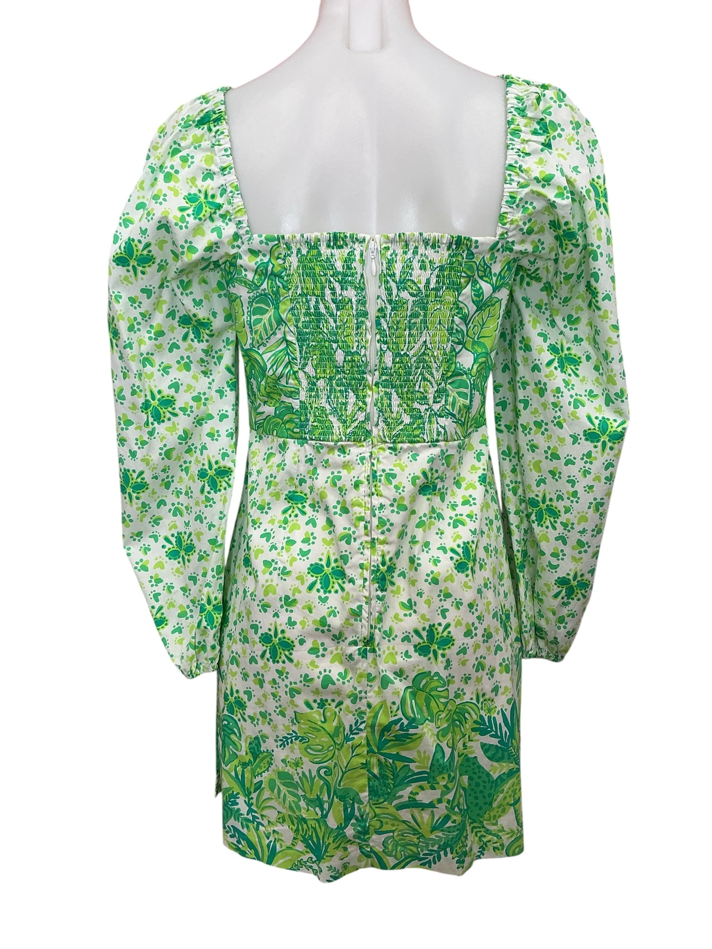 Lilly Pulitzer Esteli Romper Resort White Palm Beach Party Animal - Size 2