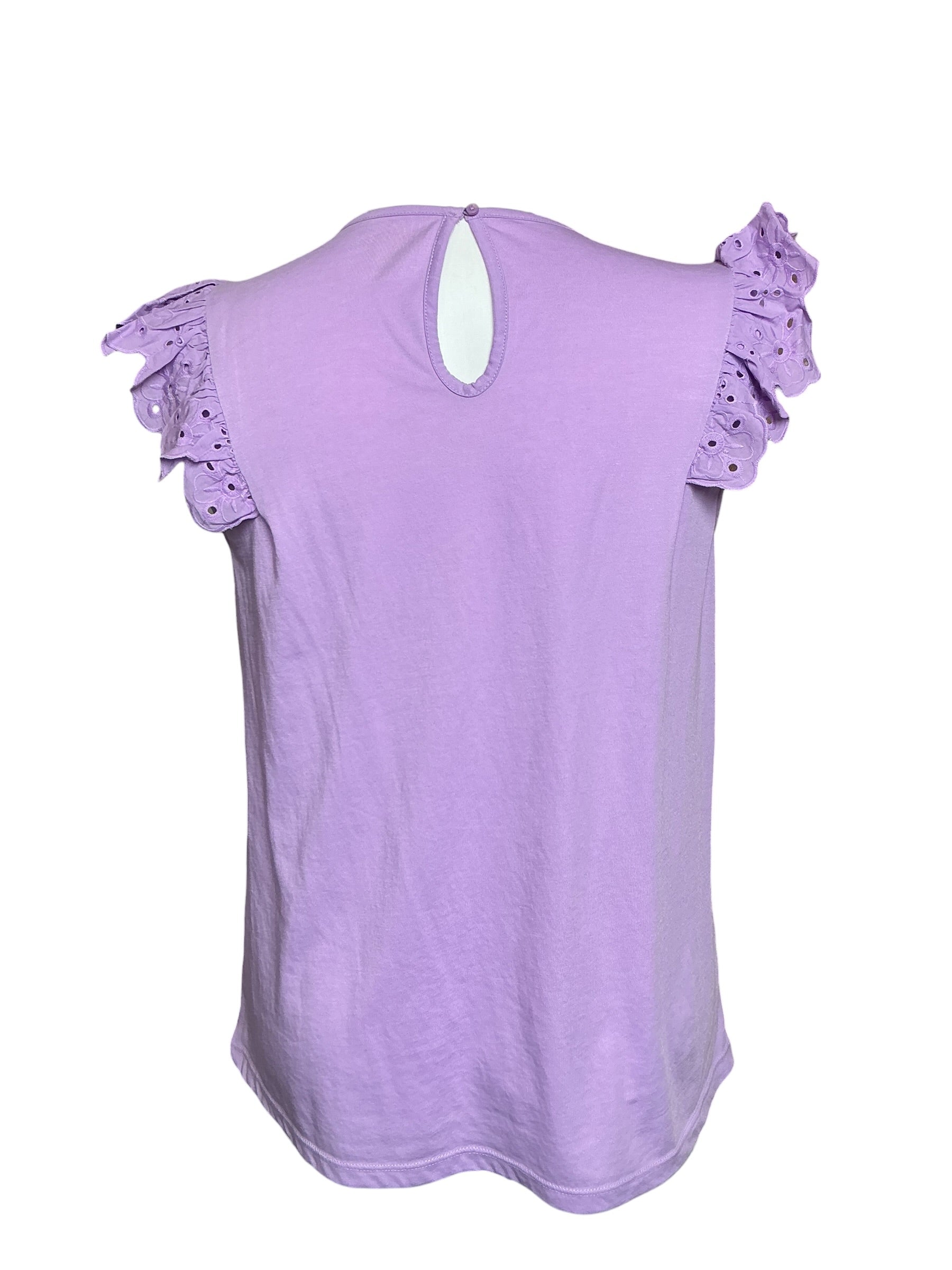 Lilly Pulitzer Bev Top - Purple Iris - Size L