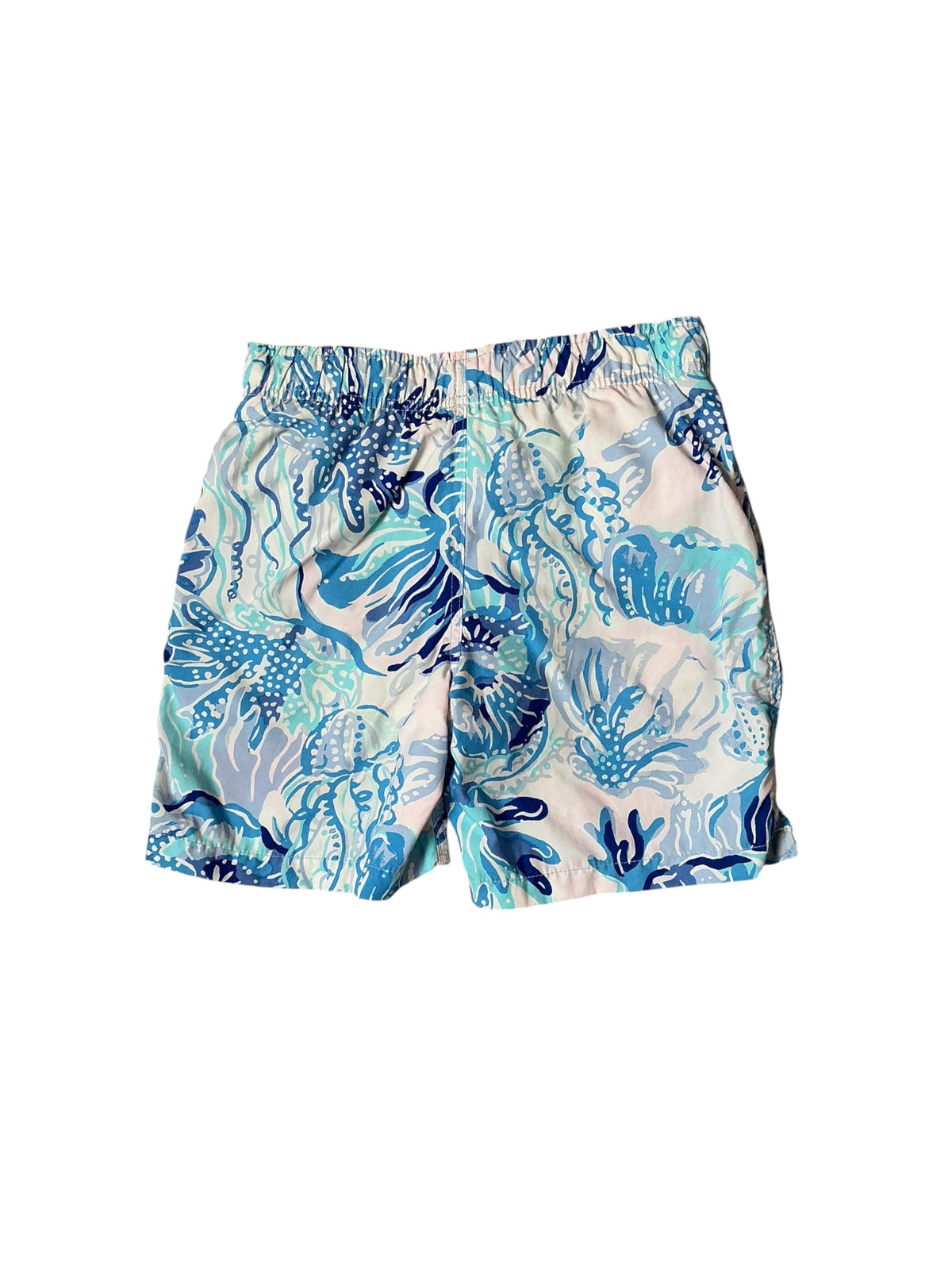 Lilly Pulitzer Boys Junior Capri Swim Trunk Celestial Sea - Size M