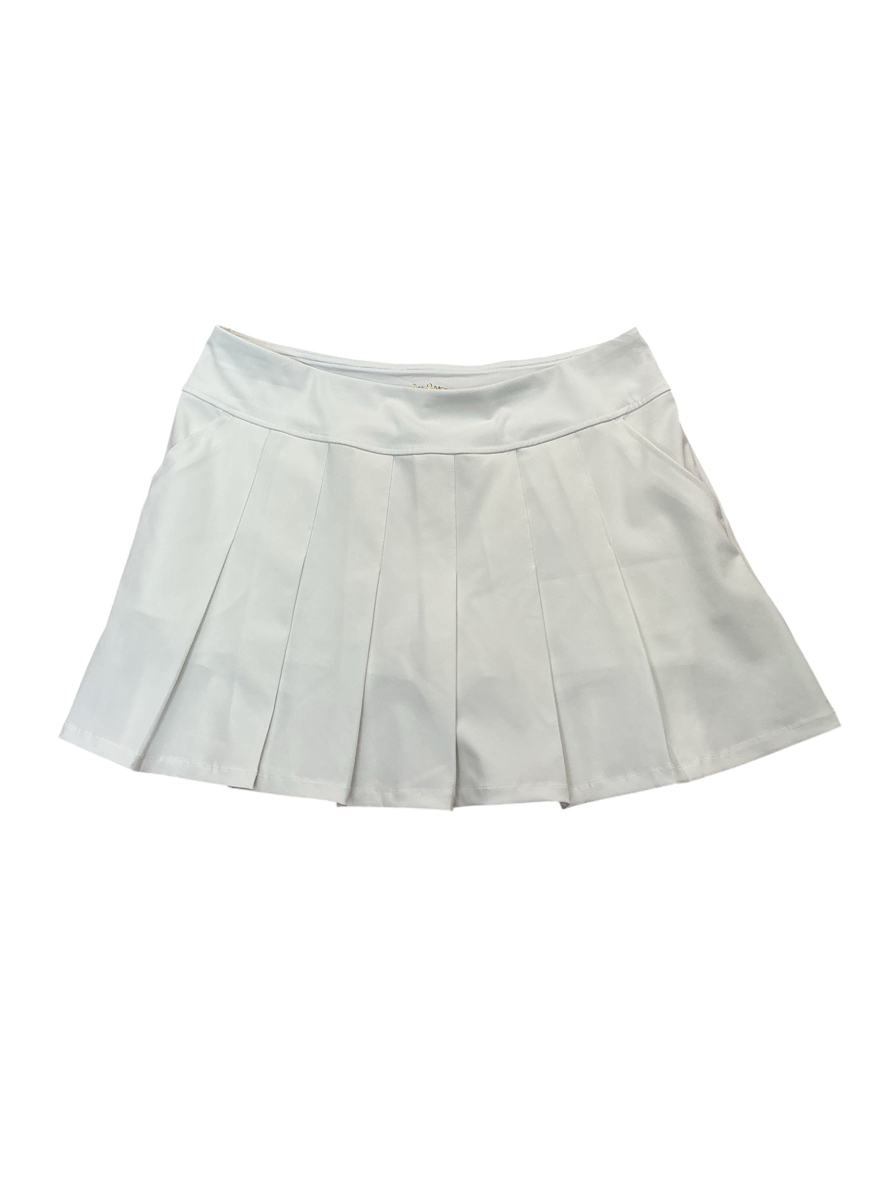 Lilly Pulitzer Luxletic Priska Skort UPF 50+ Resort White - Size 14