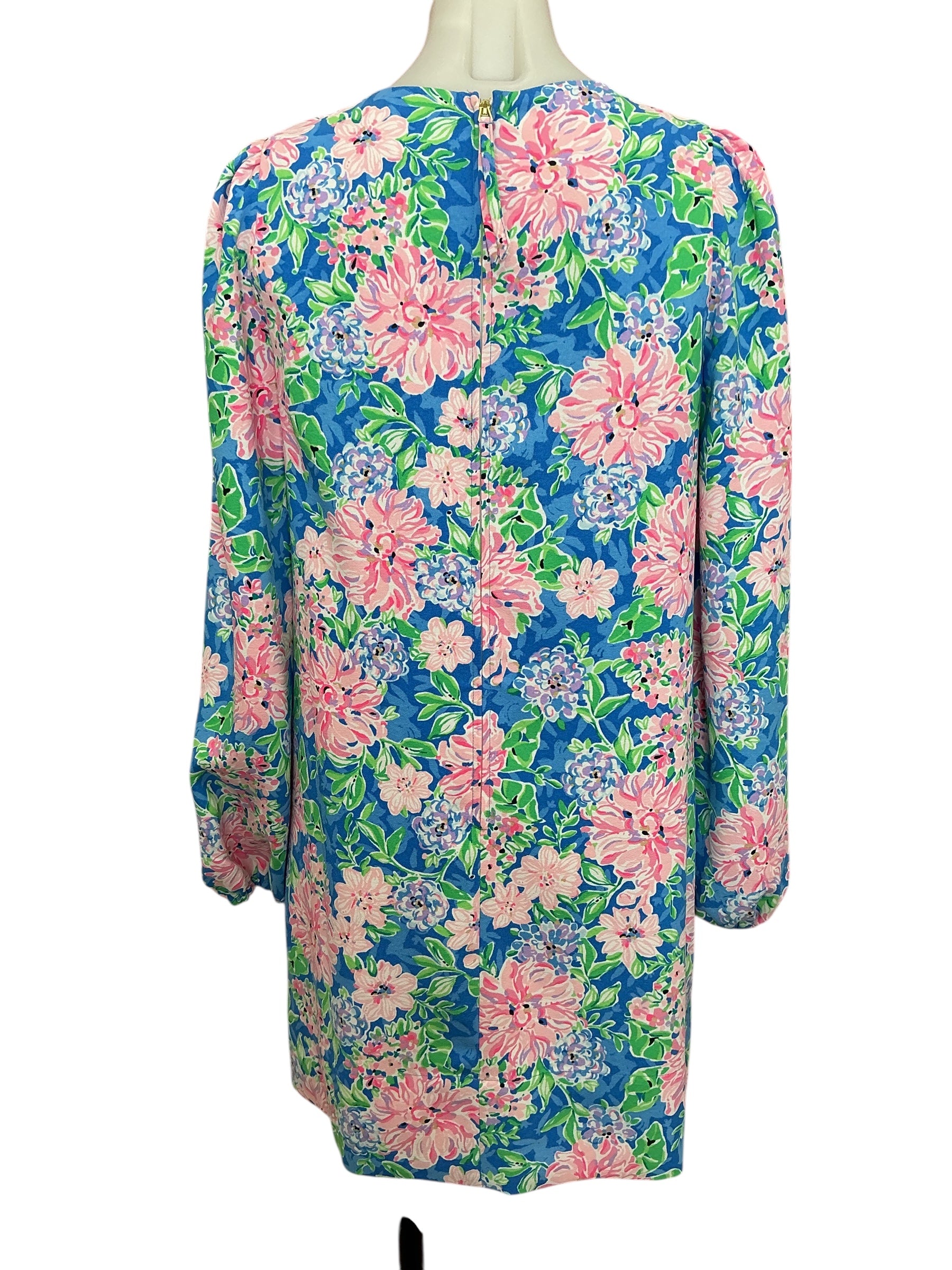 Lilly Pulitzer Alyna Long Sleeve Dress Spring In Your Step - Size 2