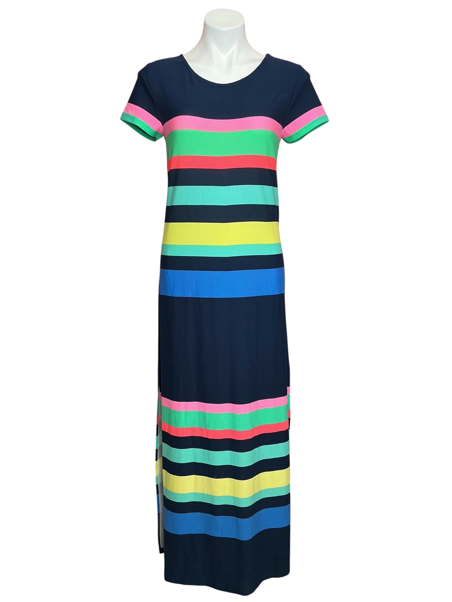 Lilly Pulitzer NWT Tae Dress Multi Gecko Stripe - Size M