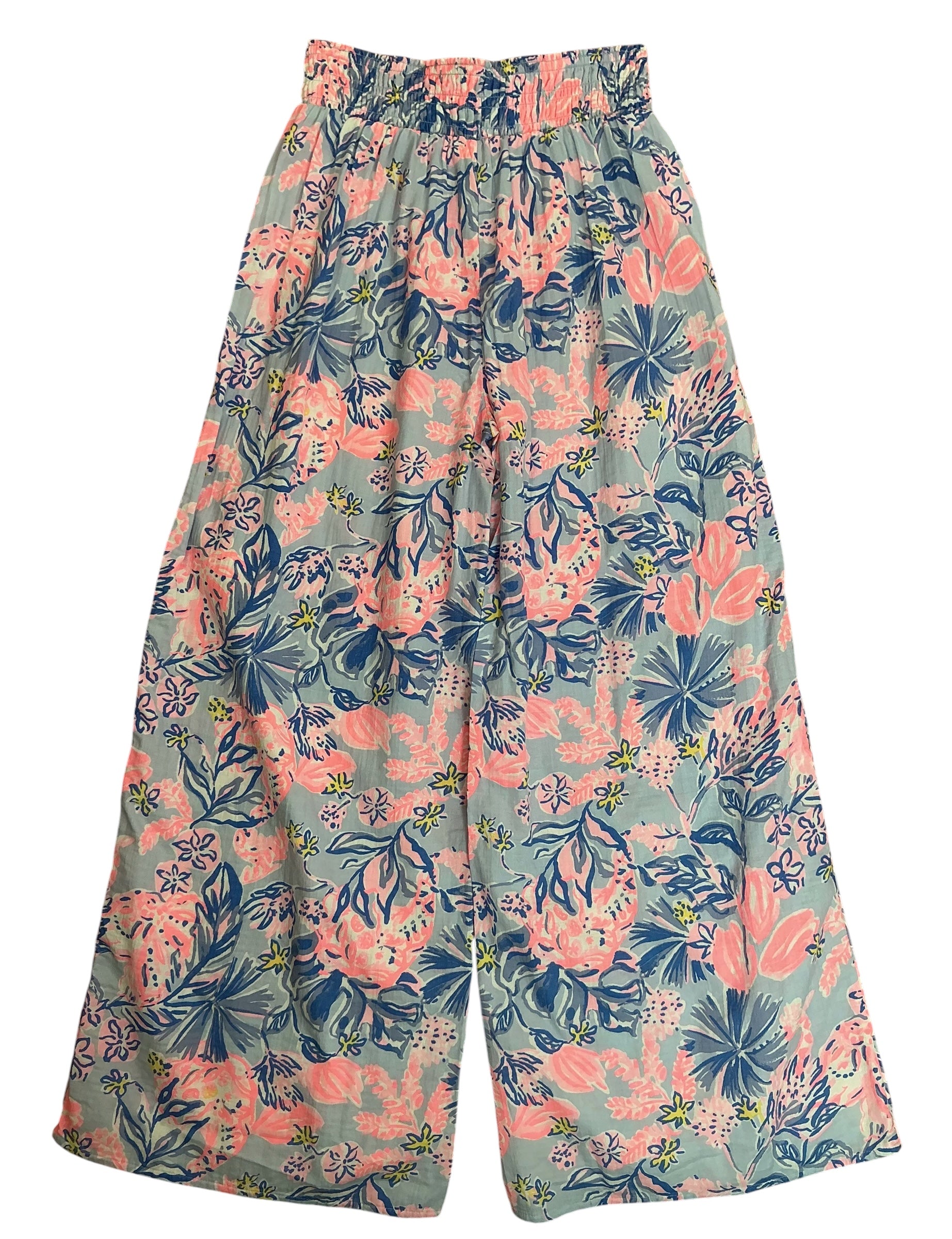 Lilly Pulitzer NWT Enzo Pants Coverup Multi Elephant Splash - Size S