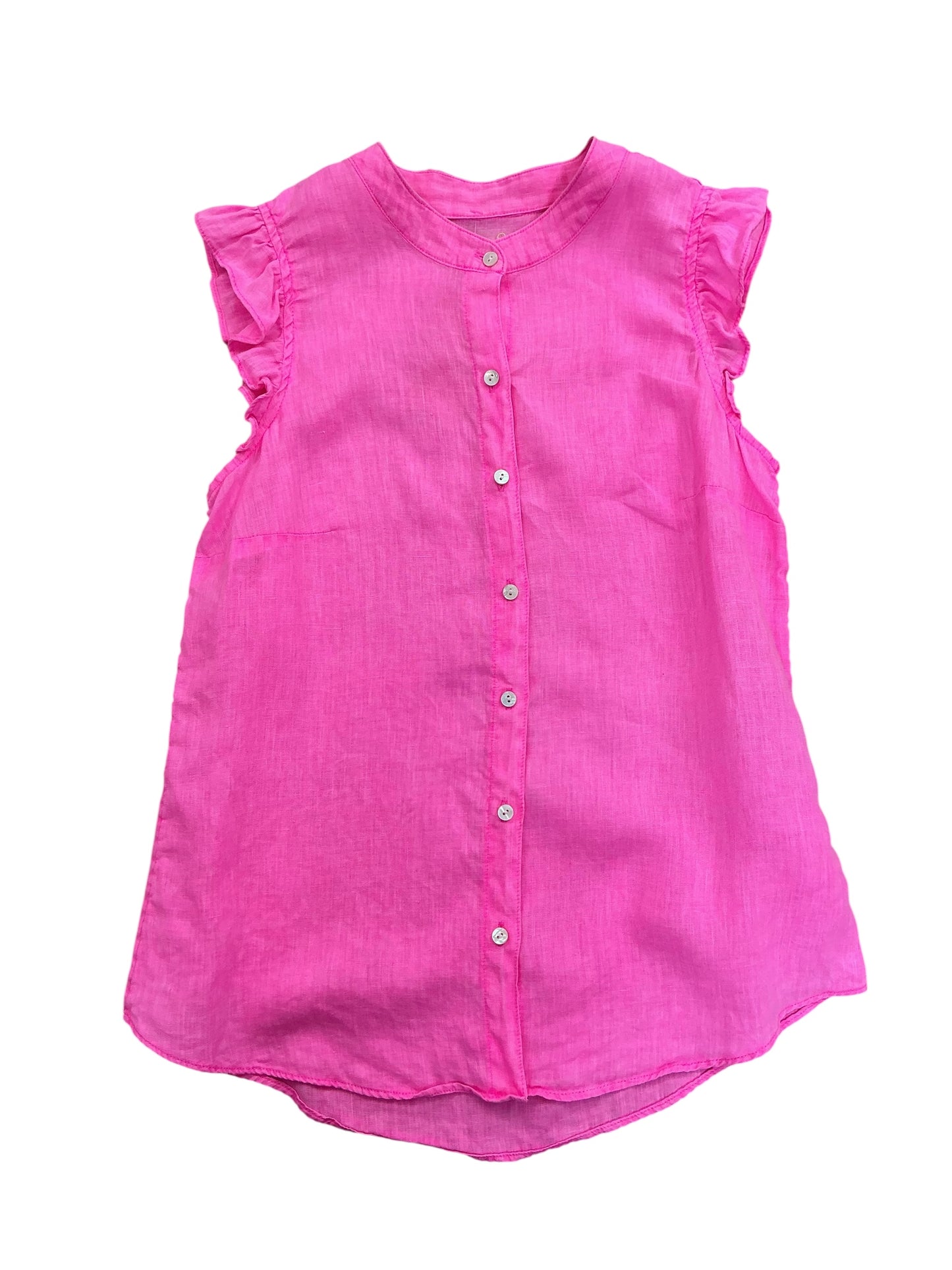 Lilly Pulitzer Briette Burton Down Top Pink Isle - Size XS