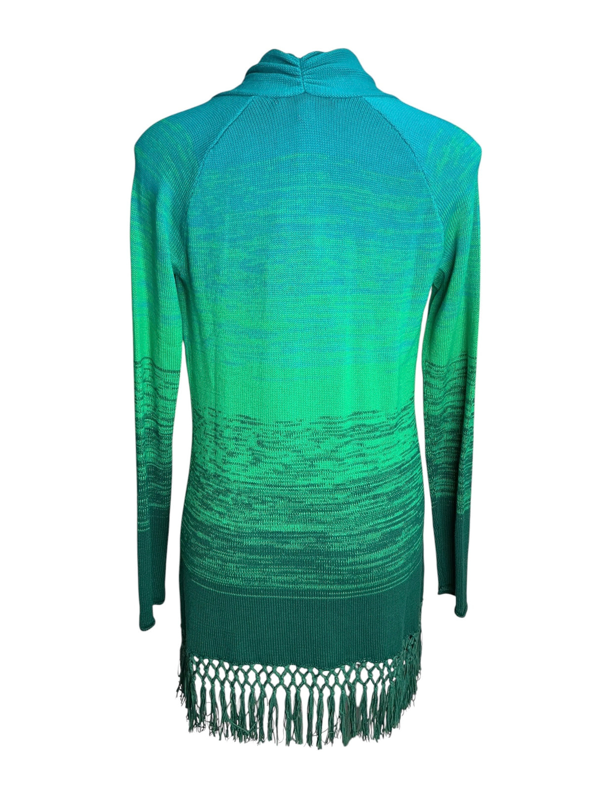 Lilly Pulitzer NWT Tatum Ombré Cardigan Evergreen Marled Ombré - Size S