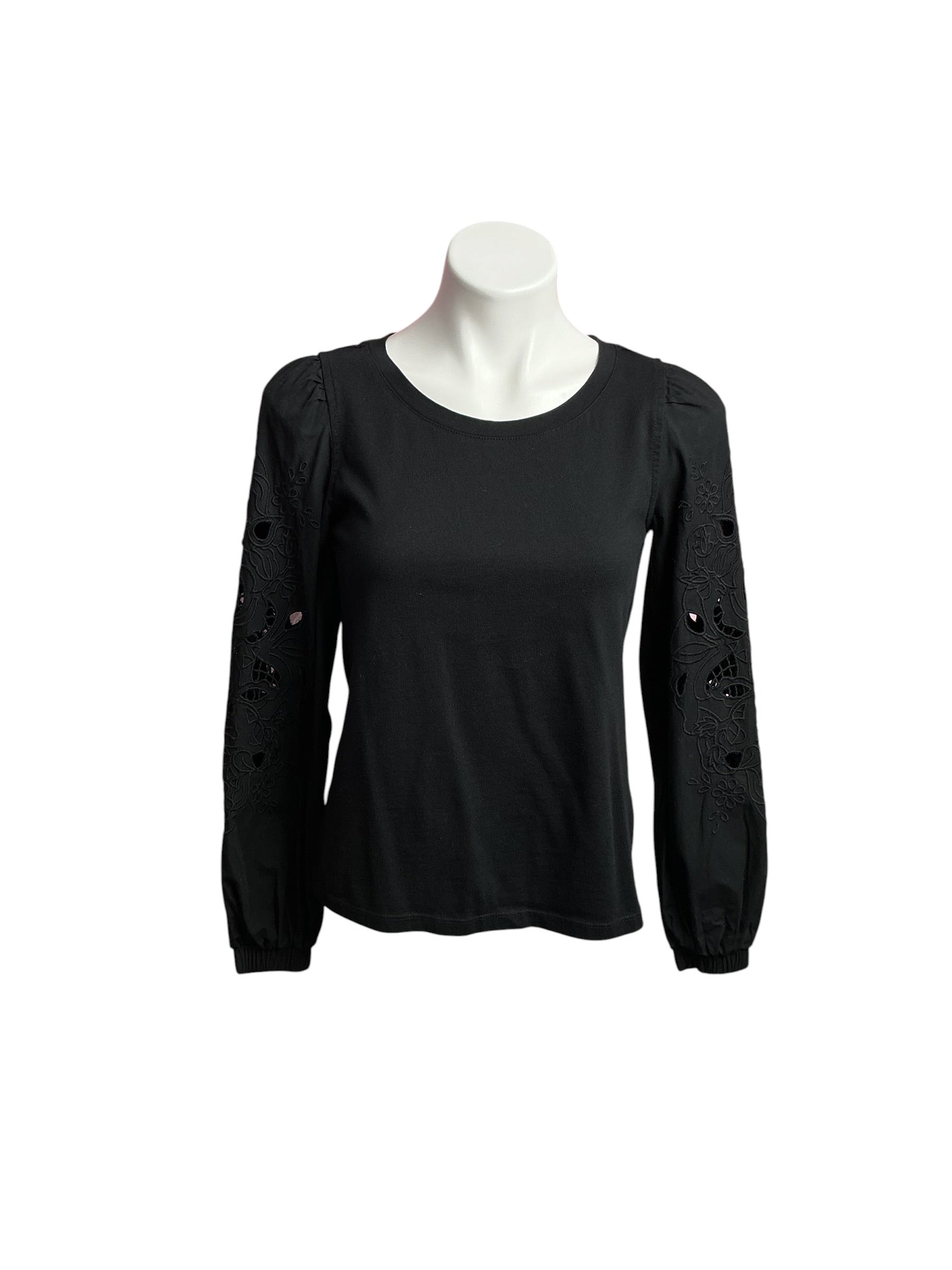 Lilly Pulitzer- Isley Knit Top Noir Size XS