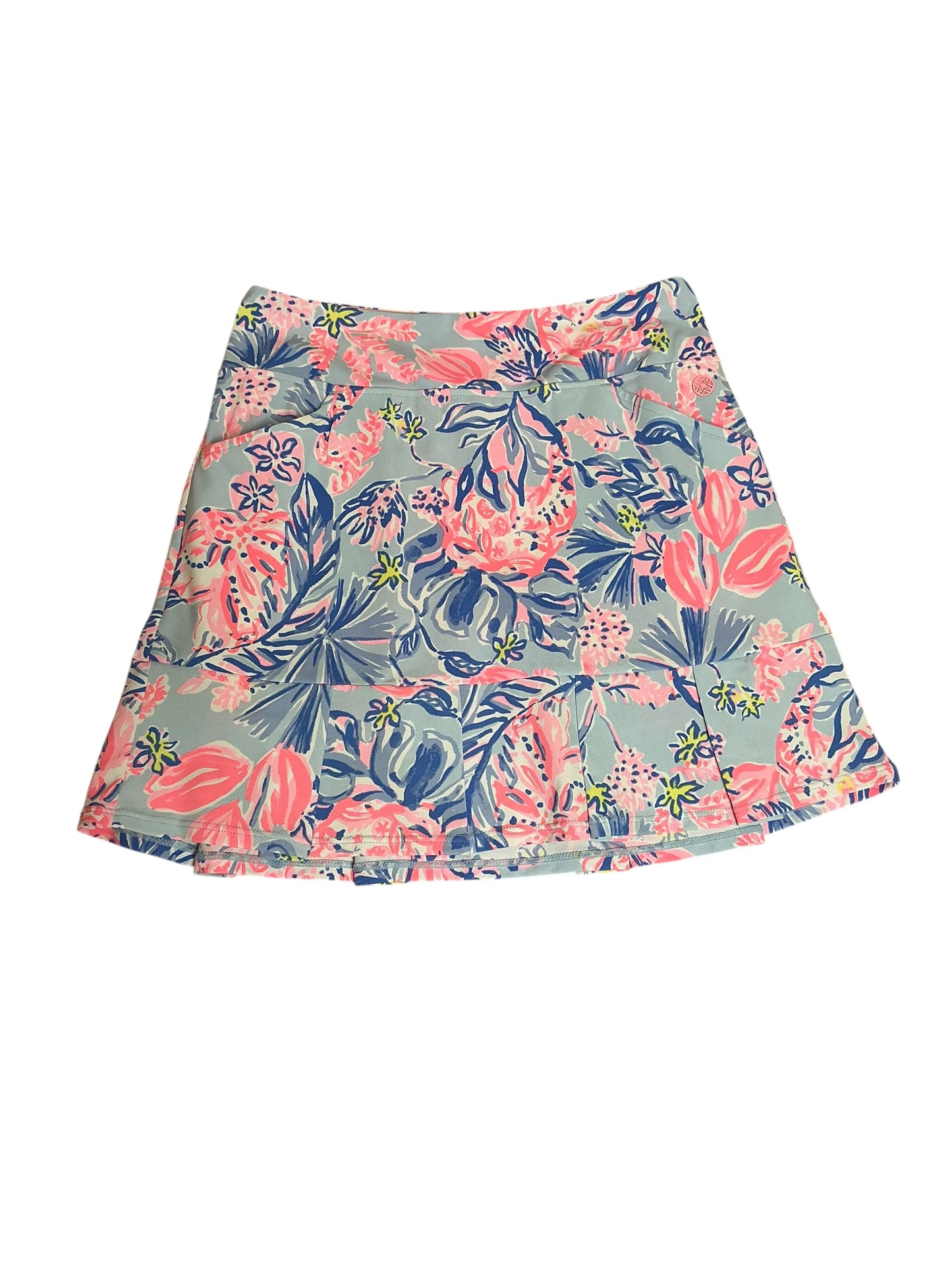 Lilly Pulitzer NWT Bessie Skort UPF 50+ Multi Elephant Splash - Size XS