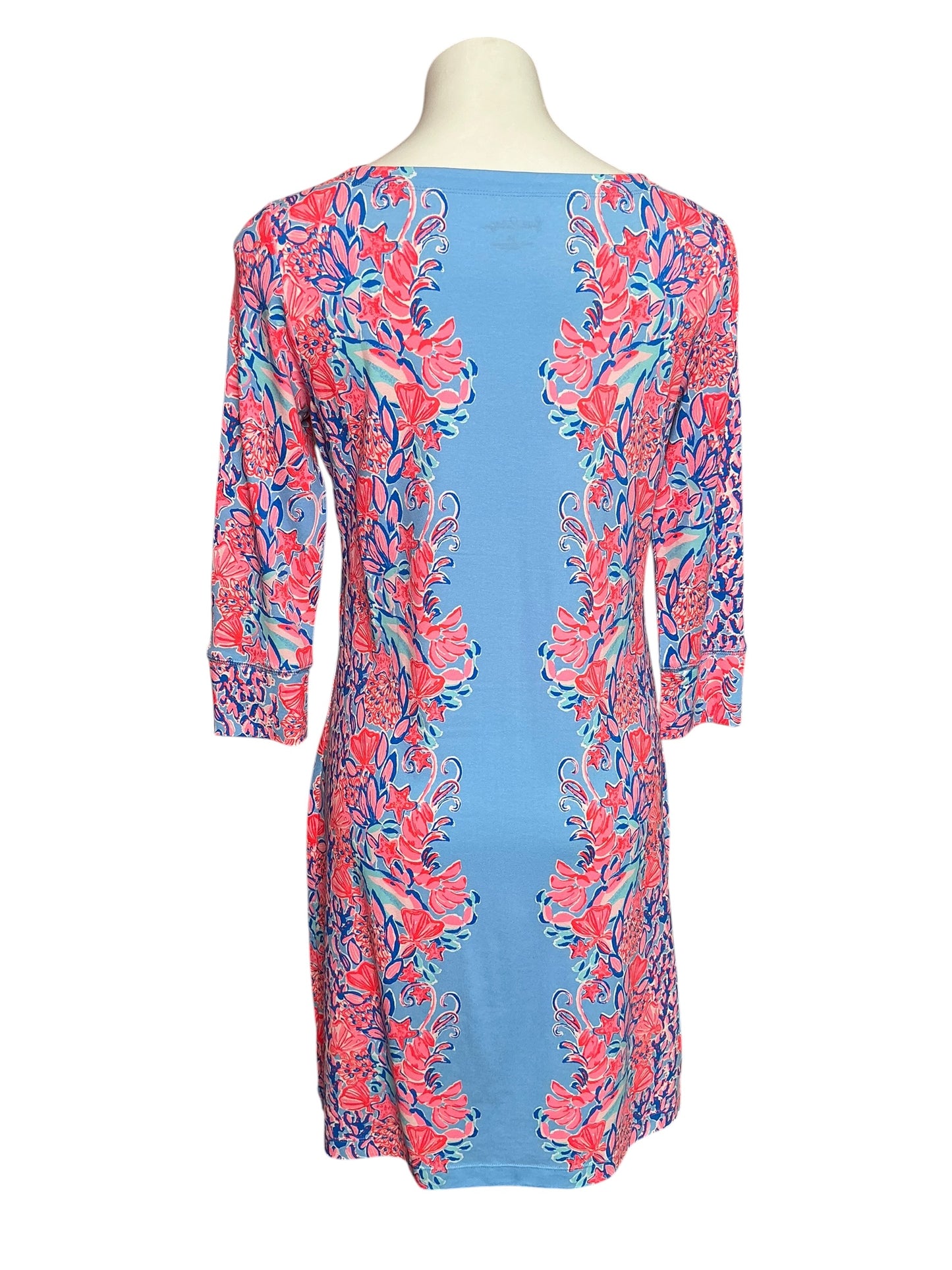 Lilly Pulitzer Sophie Shift Dress Shrimply The Best - Size M