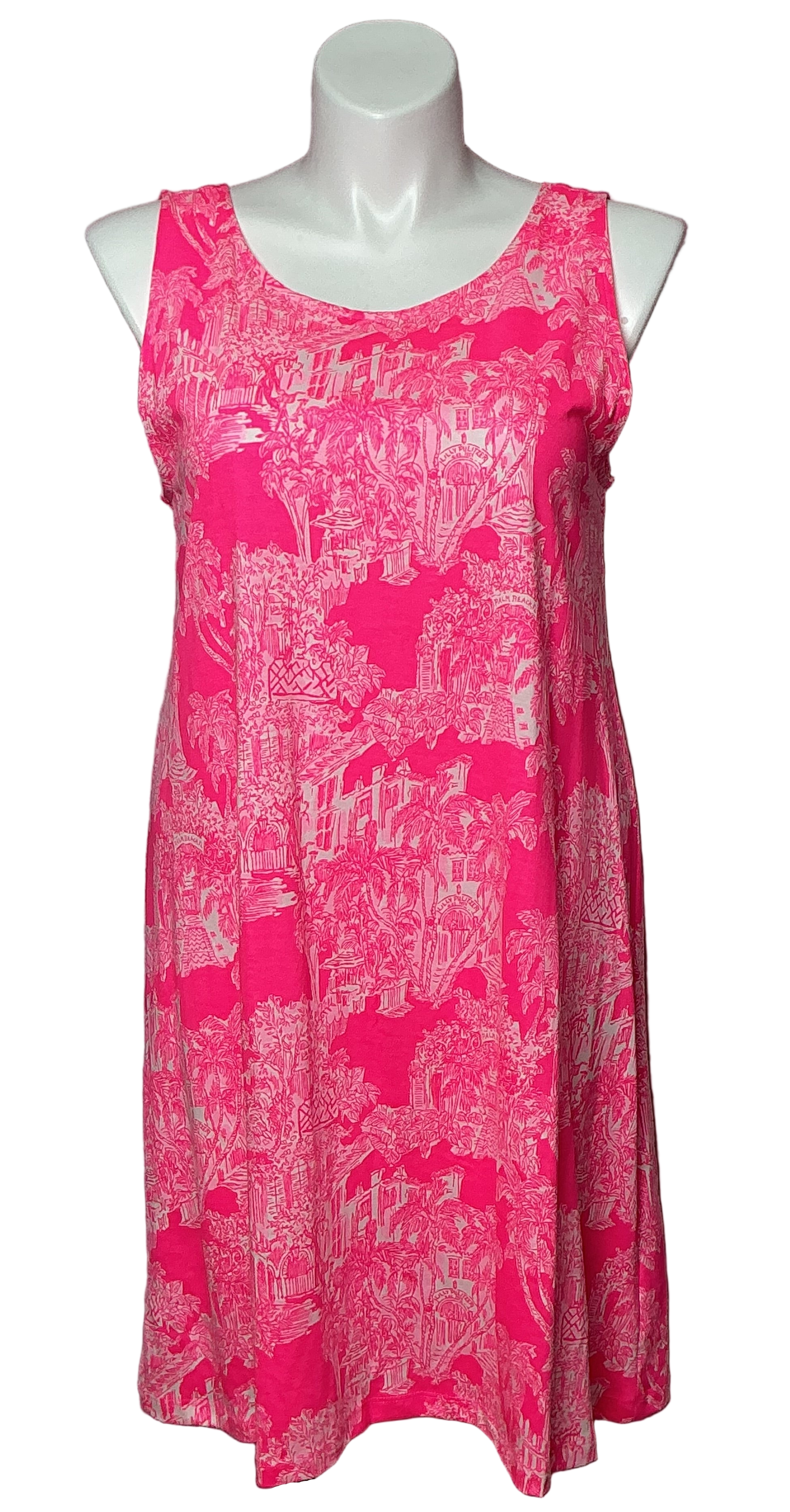 Lilly Pulitzer NWT - Kristen Dress - Roxie Pink PB Anniversary Toile - Size XL