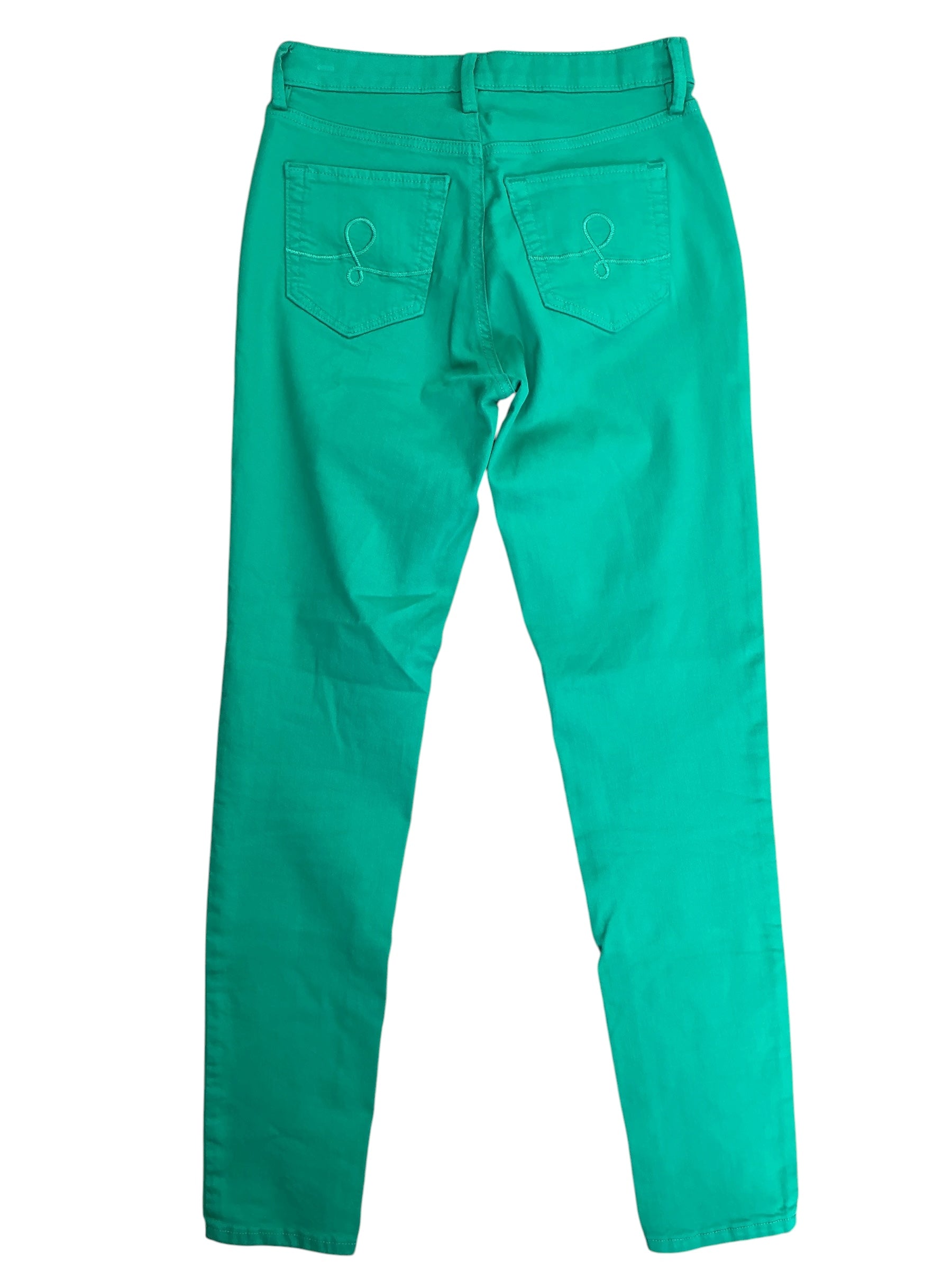 Lilly Pulitzer South Ocean High Rise Slinny Pants Agate Green - Size 2