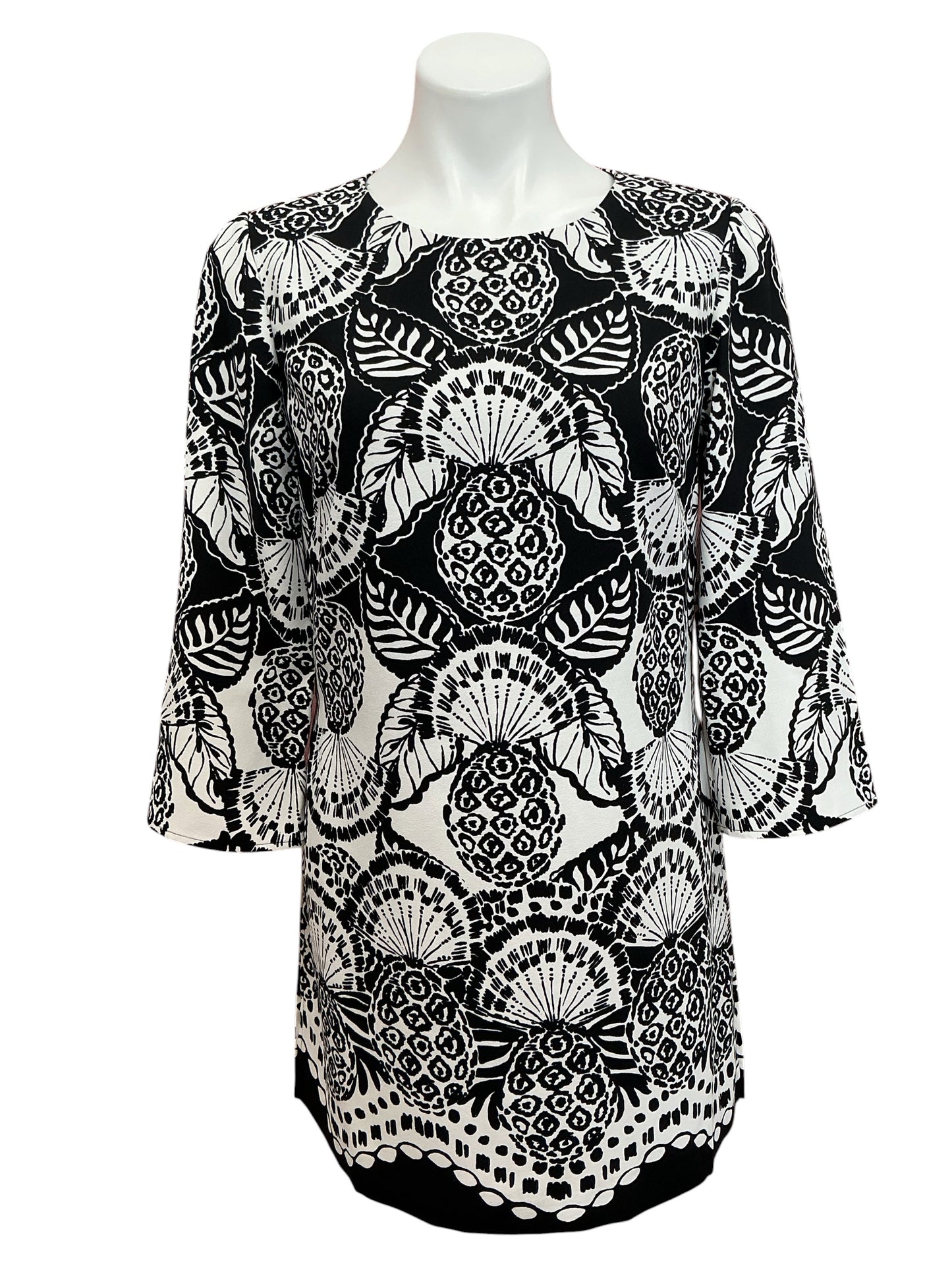 Lilly Pulitzer Annwyn Long Sleeve Romper Coconut Pineapple Princess Engineered - Size 4