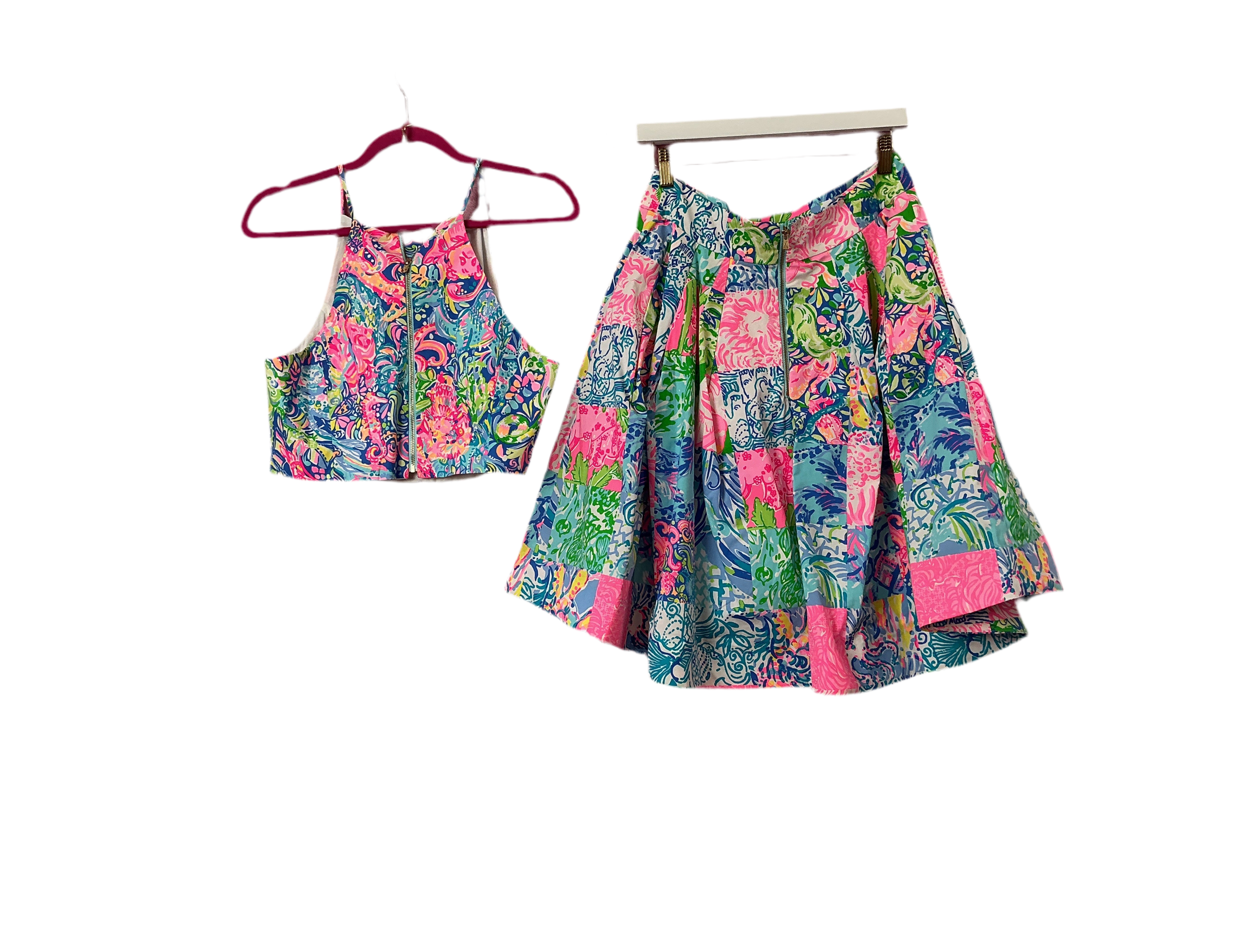 Lilly Pulitzer NWT Navia Set Pop Up Back Together Again Patch - Size 10