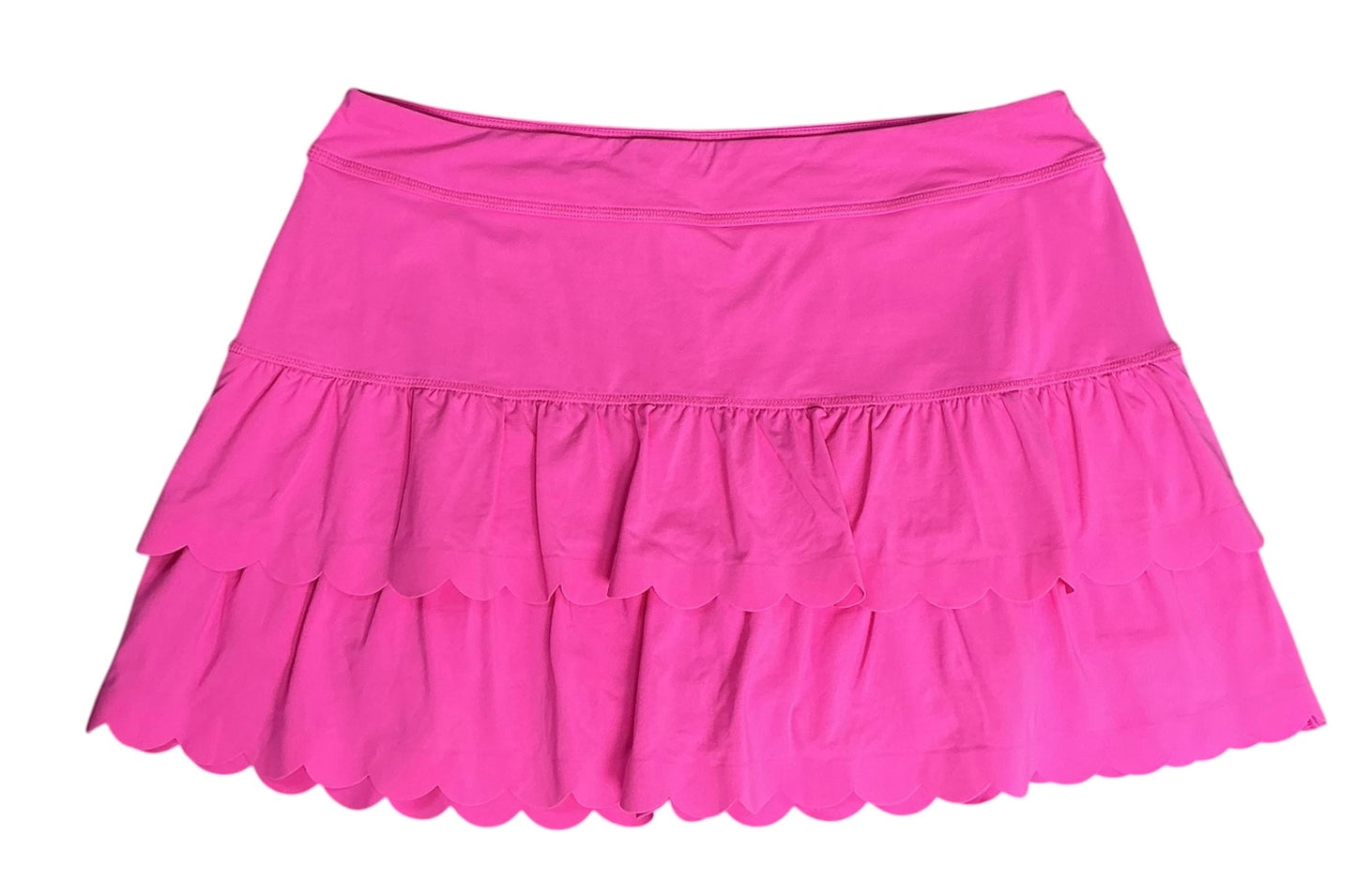 Lilly Pulitzer UPF 50+ Luxletic Miesha Scallop Skort Aura Pink - Size L