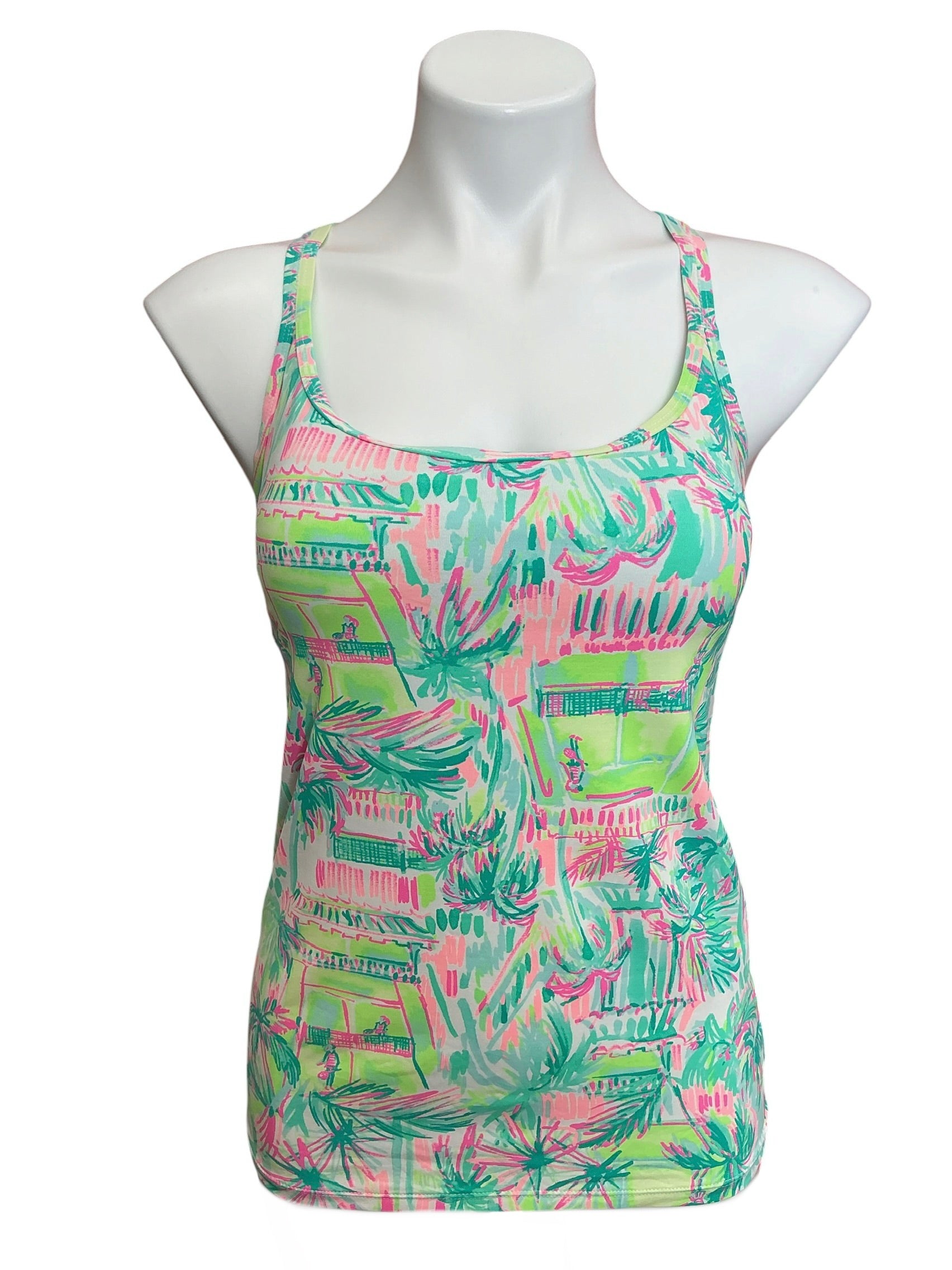 Lilly Pulitzer NWT UPF 50+ Meryl Nylon Avida Multi Perfect Match - Size M
