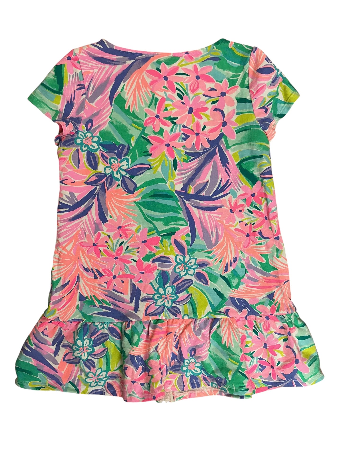 Lilly Pulitzer Kids Girls Ivy Swimsuit Coverup It Was All A Dream - Size M 6-7