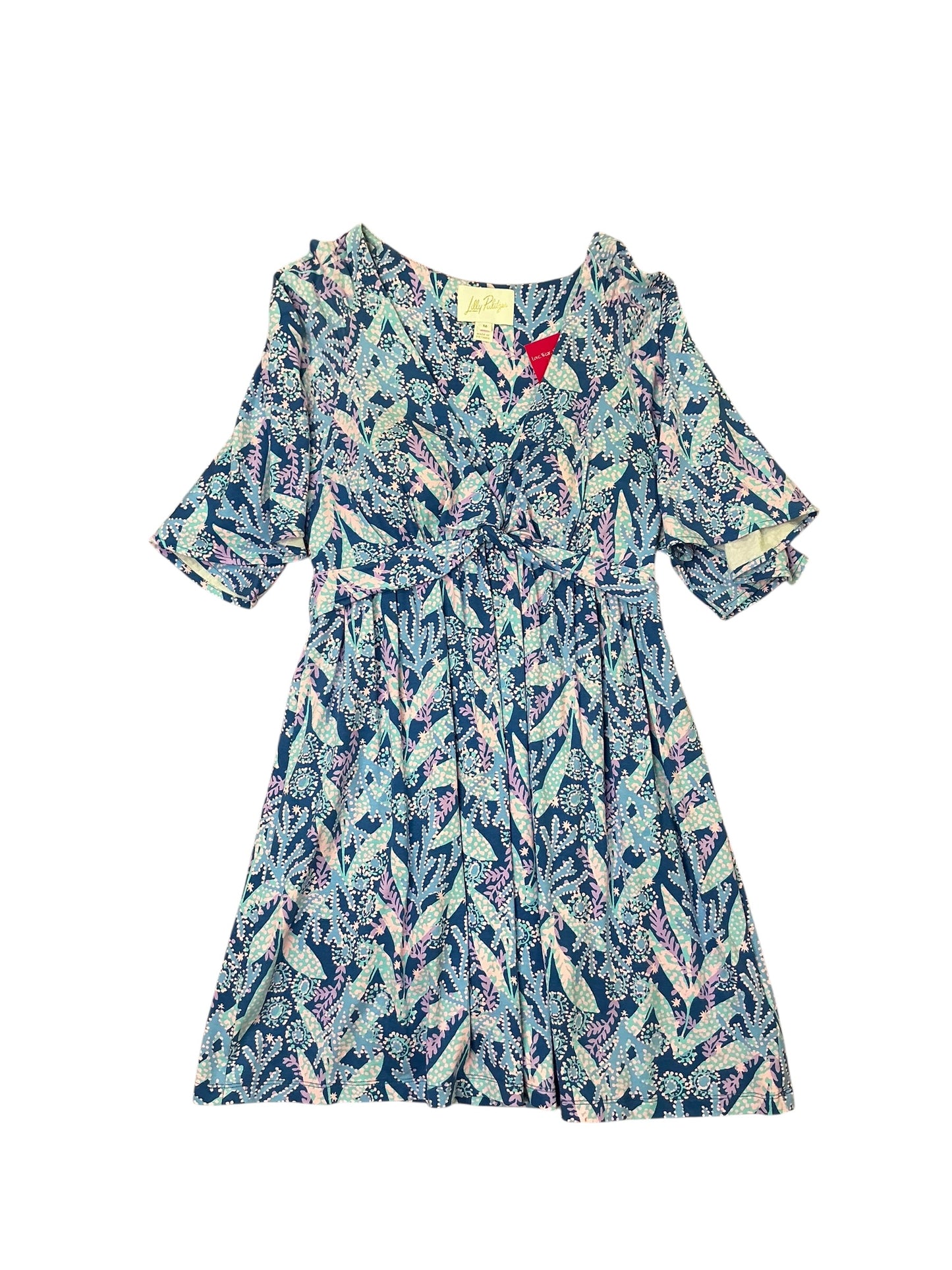 Lilly Pulitzer Minka Skirted Romper - Barton Blue Star Gazing - Size M