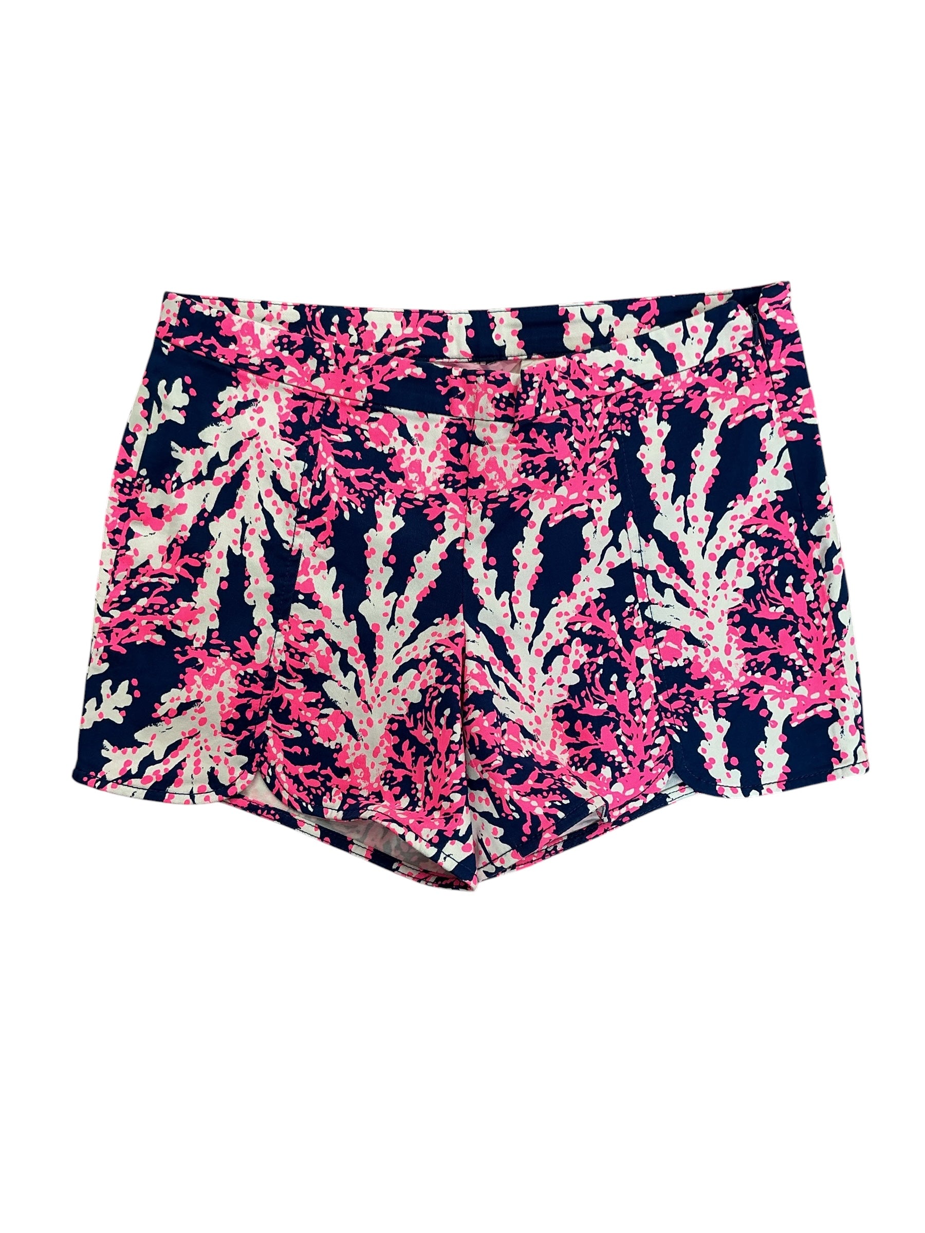 Lilly Pulitzer NWT Hazelle Stretch Shorts Nauti Navy Beyond The Sea - Size 6