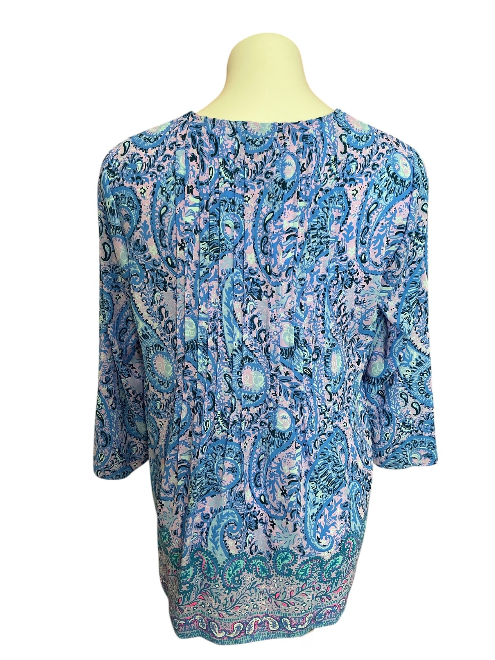 Lilly Pulitzer Marilina Tunic Hello Sunshine - Size M