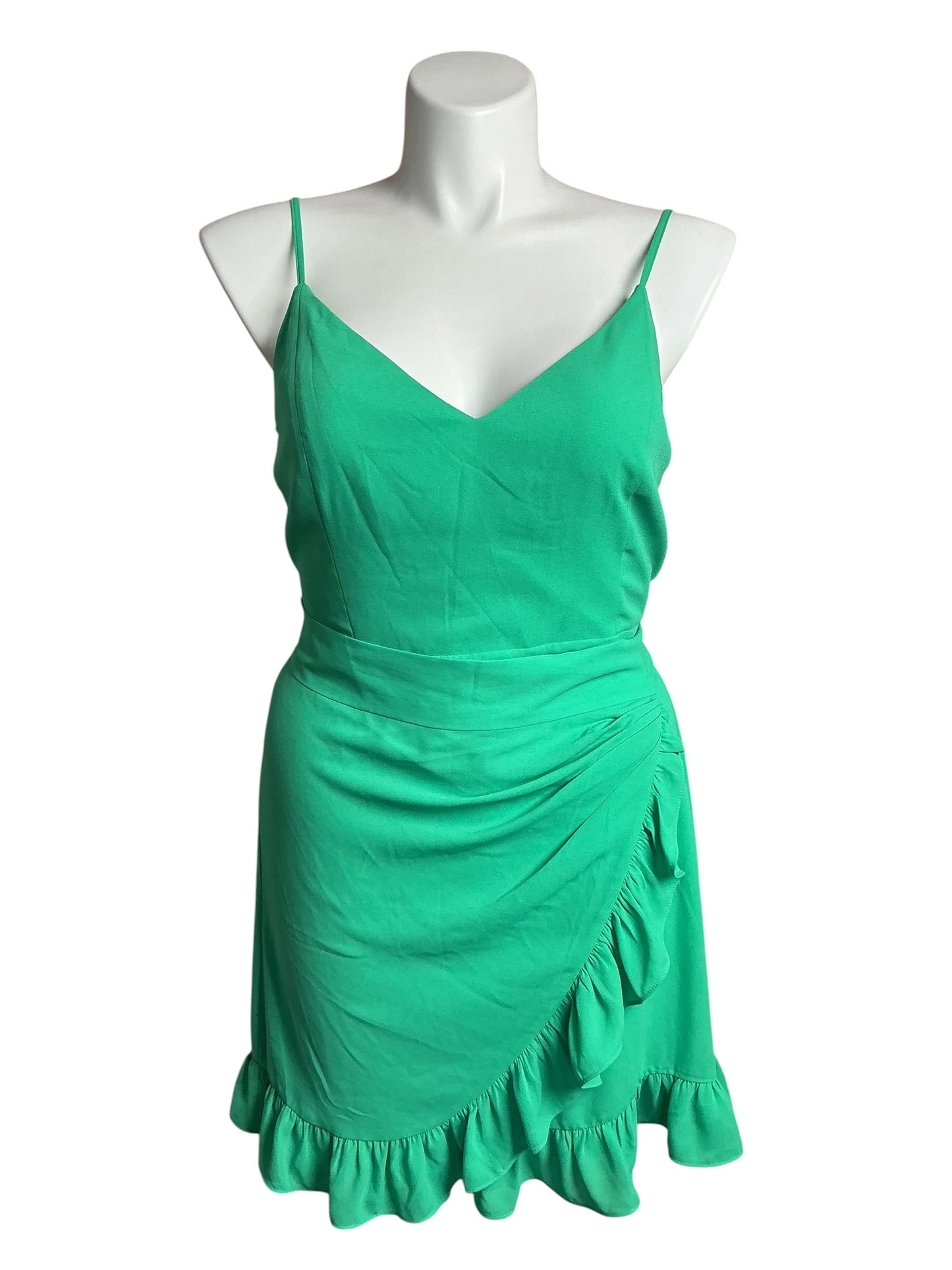 Lilly Pulitzer Alisa Wrap Dress Botanical Green - Size 14