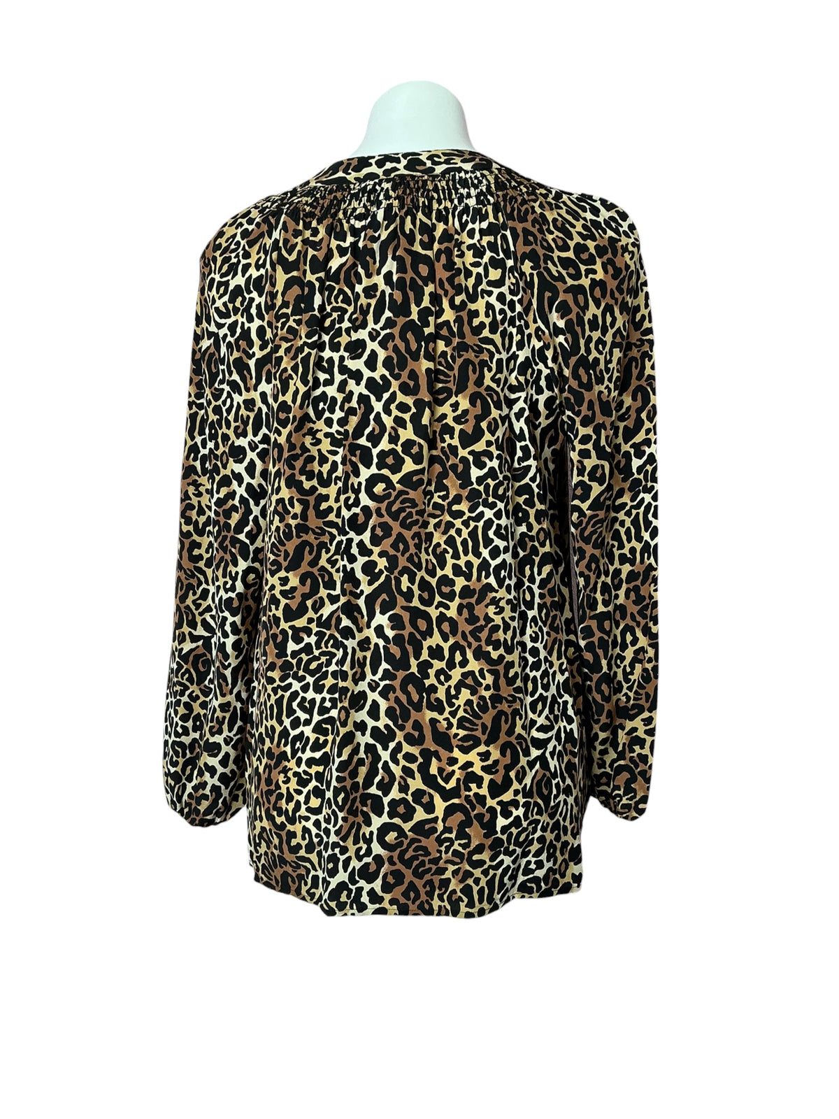 Lilly Pulitzer Elsa Silk Top Onyx My Favorite Spot - Size S