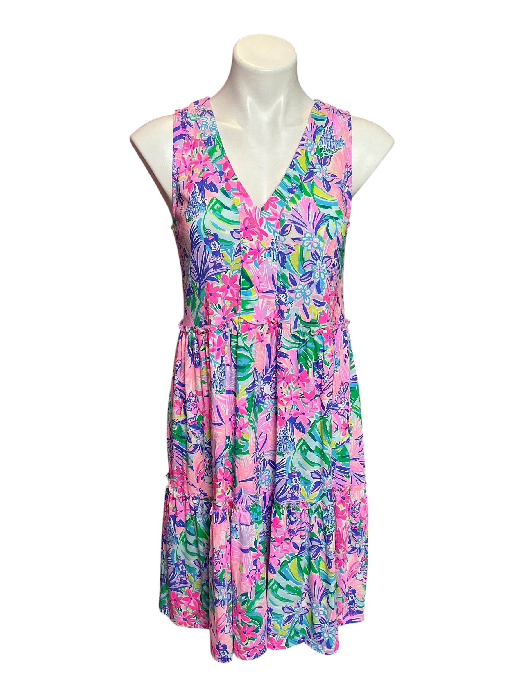 Lilly Pulitzer Lorina Swing Dress Disney Dreamin - Size XS