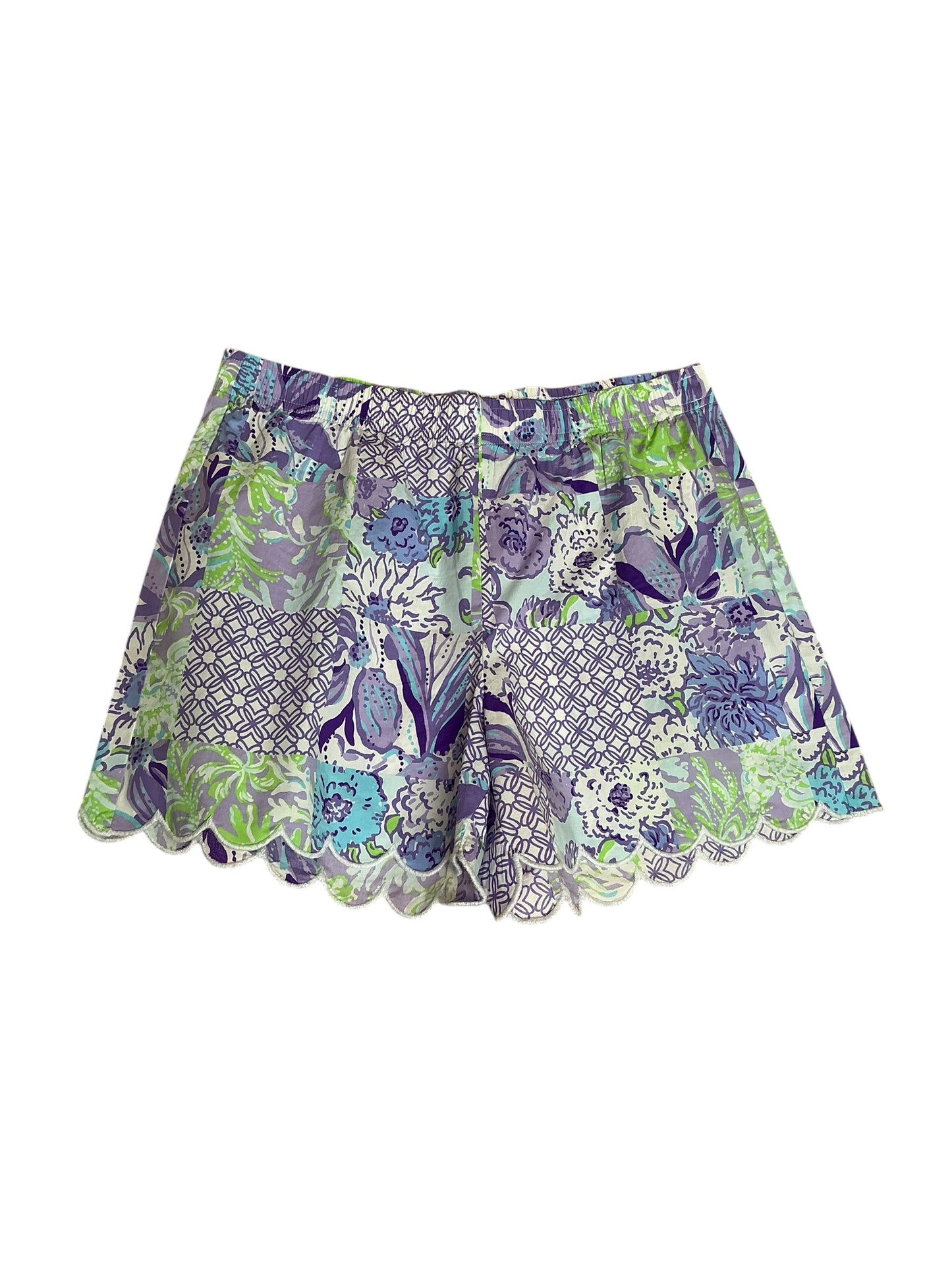 Lilly Pulitzer NWT Biscayne PJ Short Multi Juicy Story Patch - Size S