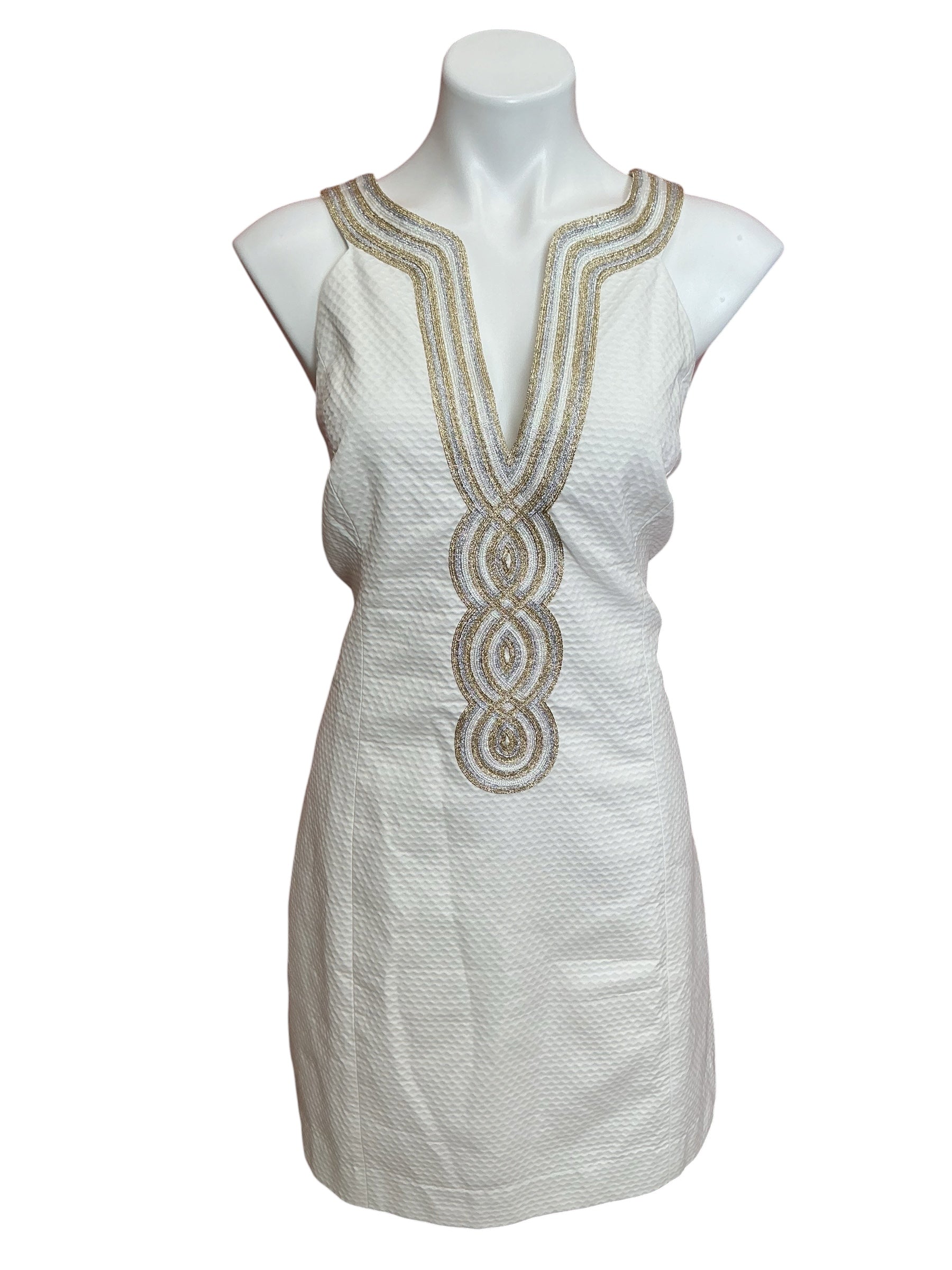 Lilly Pulitzer NWT Valli Shift Dress Resort White - Size 16