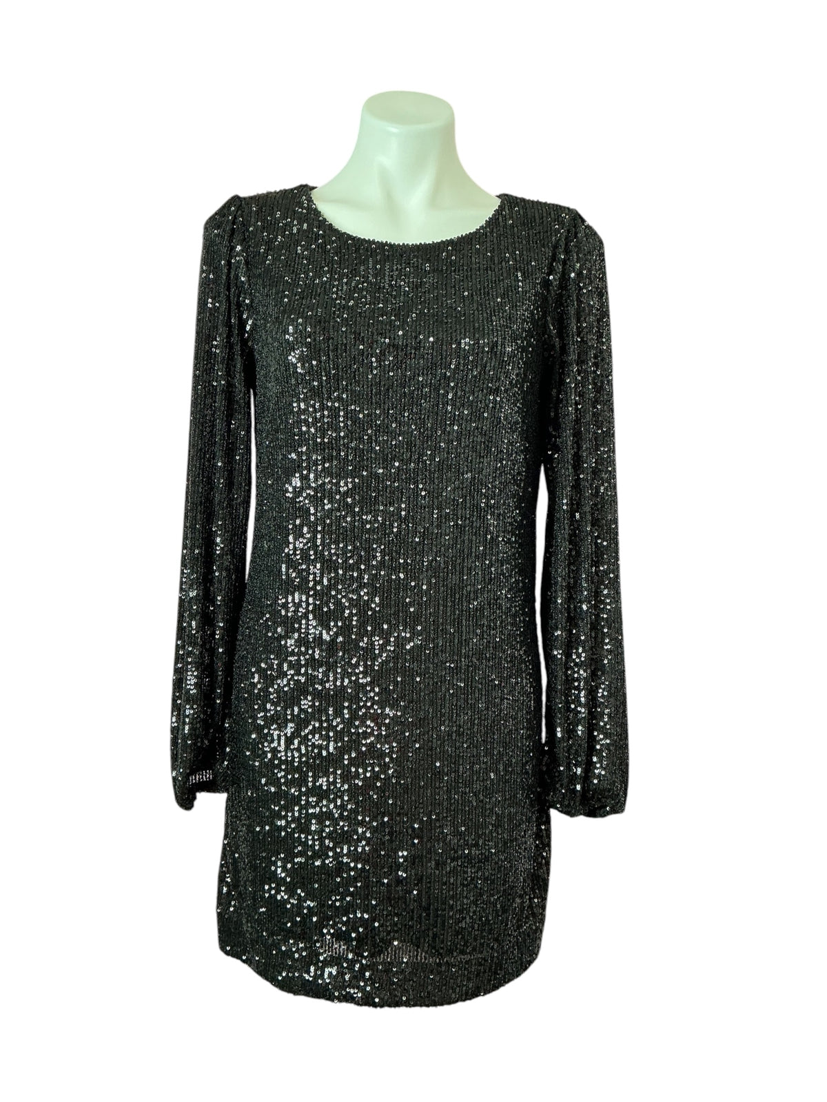 Lilly Pulitzer NWT Nicoline Long-Sleeve R Onyx Treasure Box Sequin KN - Size 8